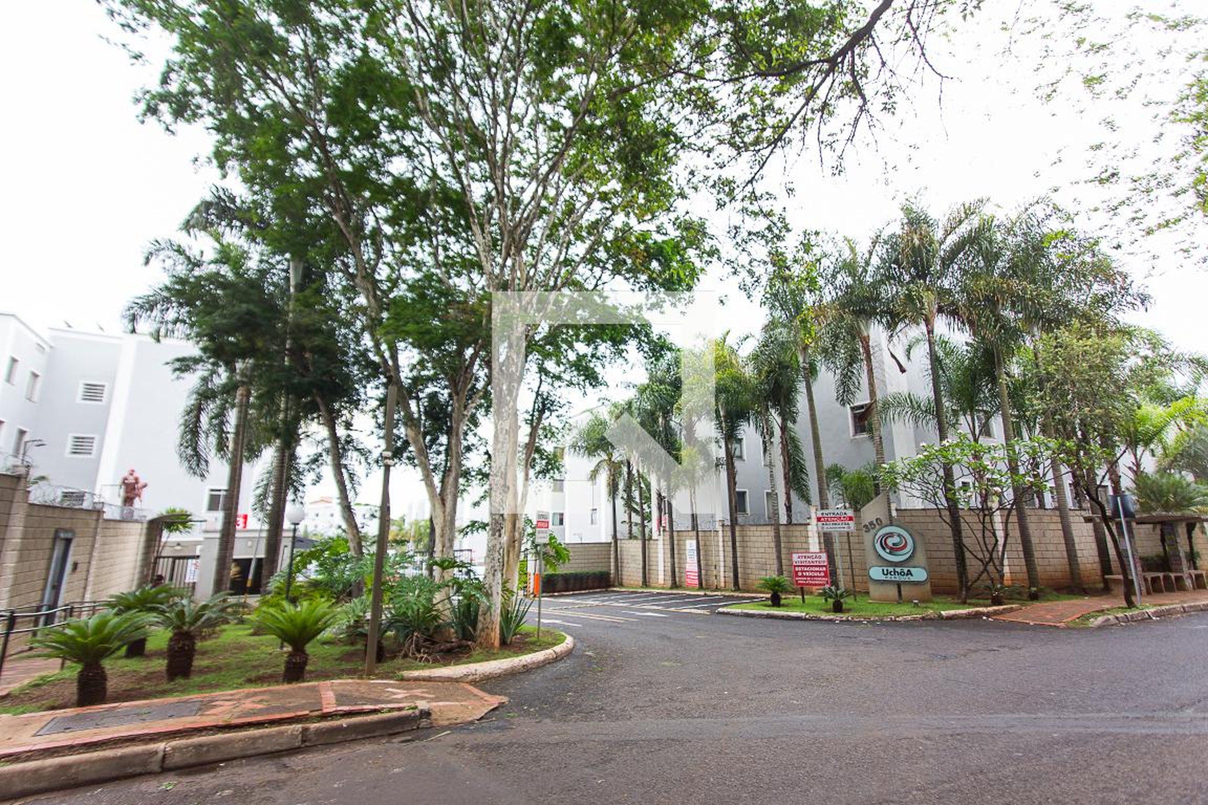 Fachada do Condominio Condomínio Parque Uchoa