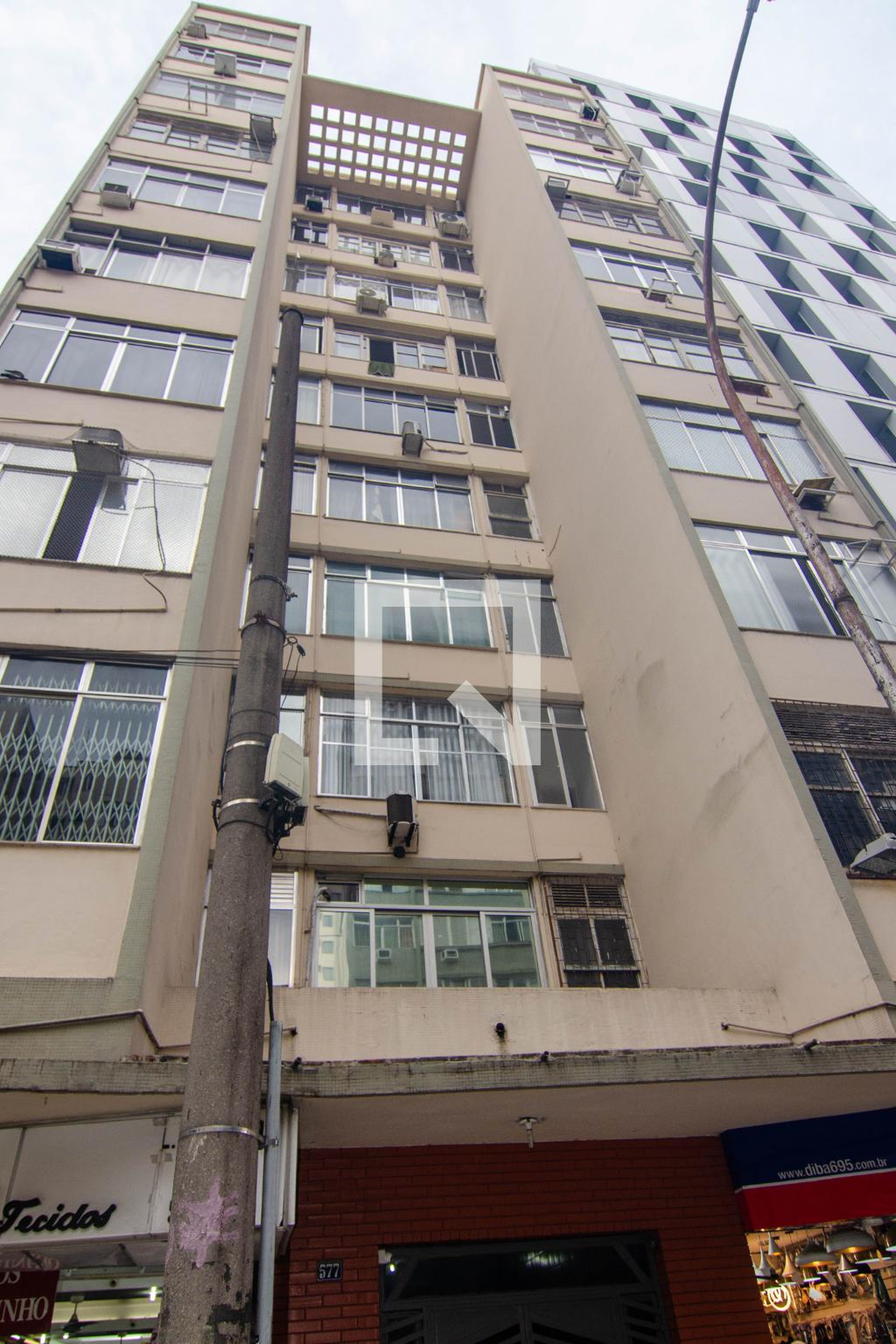 Fachada Condomínio em Rua Barata Ribeiro, 577