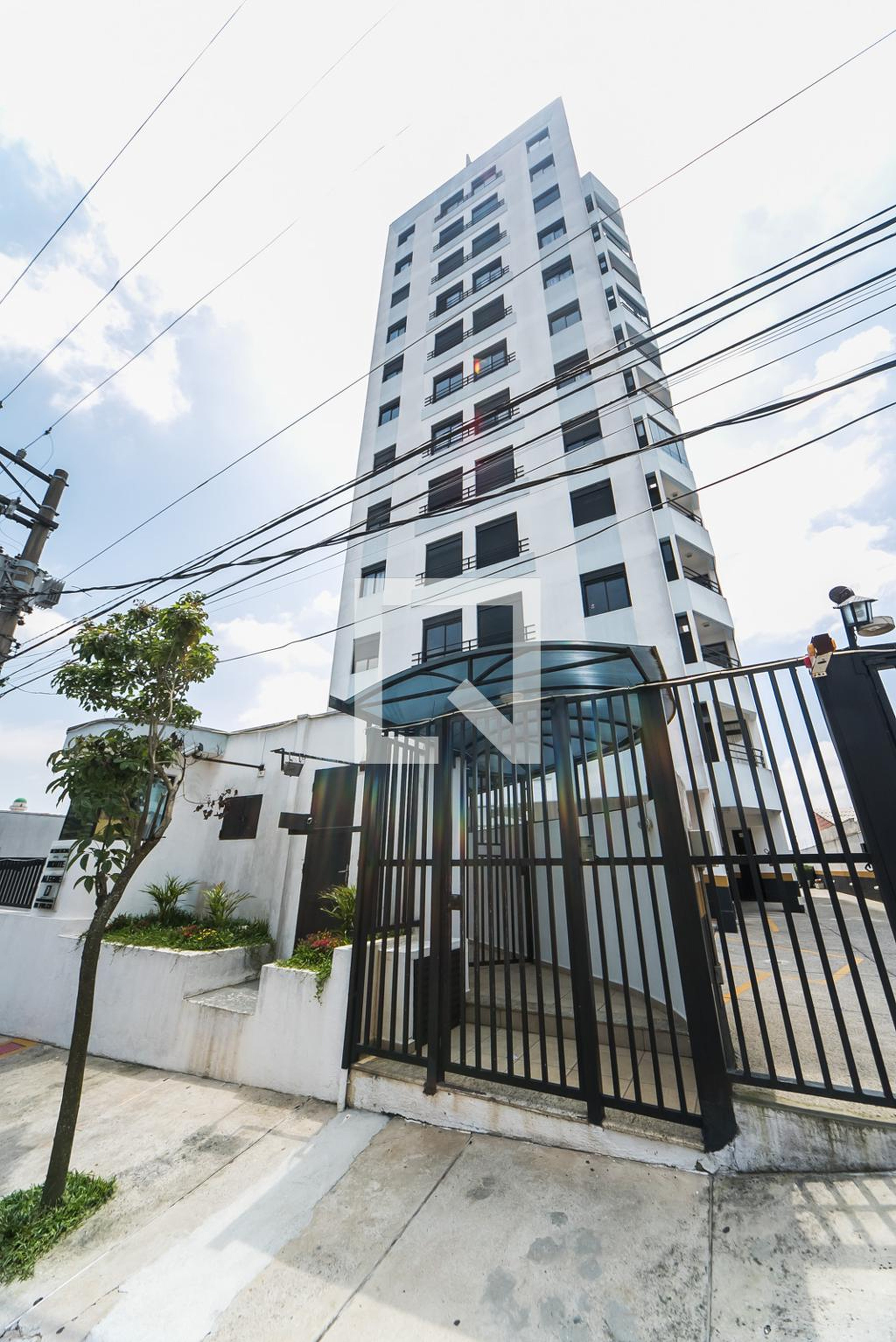 Fachada do Condomínio Residencial Monte Alegre