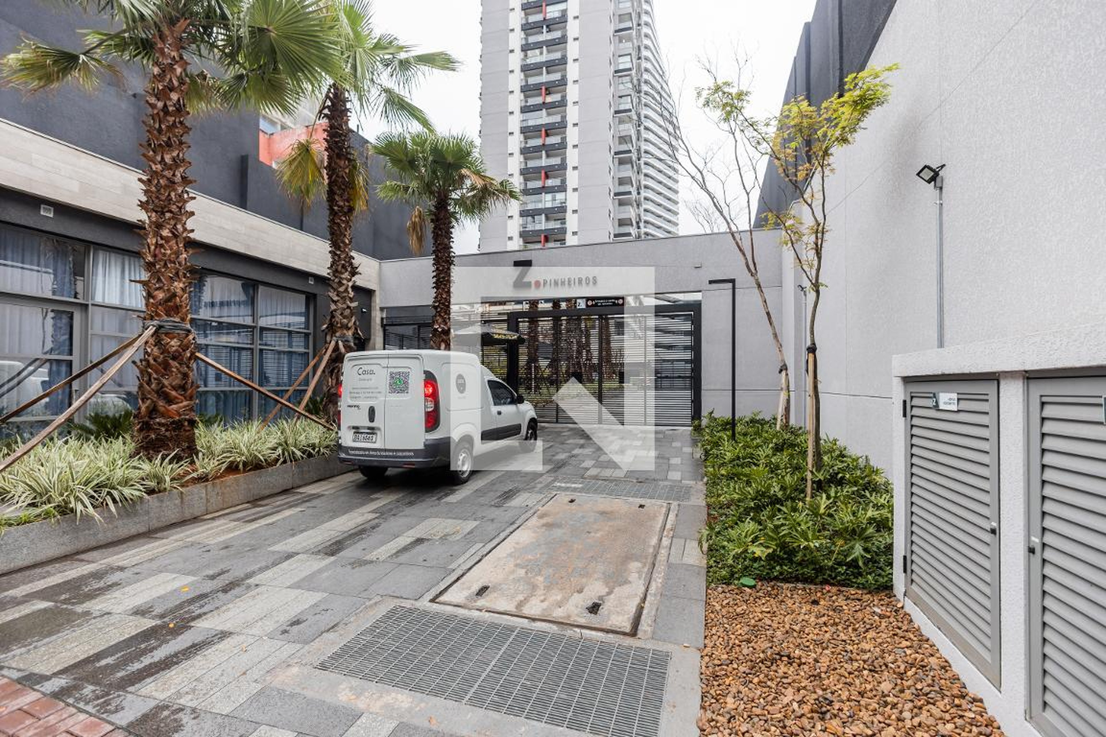 Fachada do condomínio Condomínio Z Pinheiros