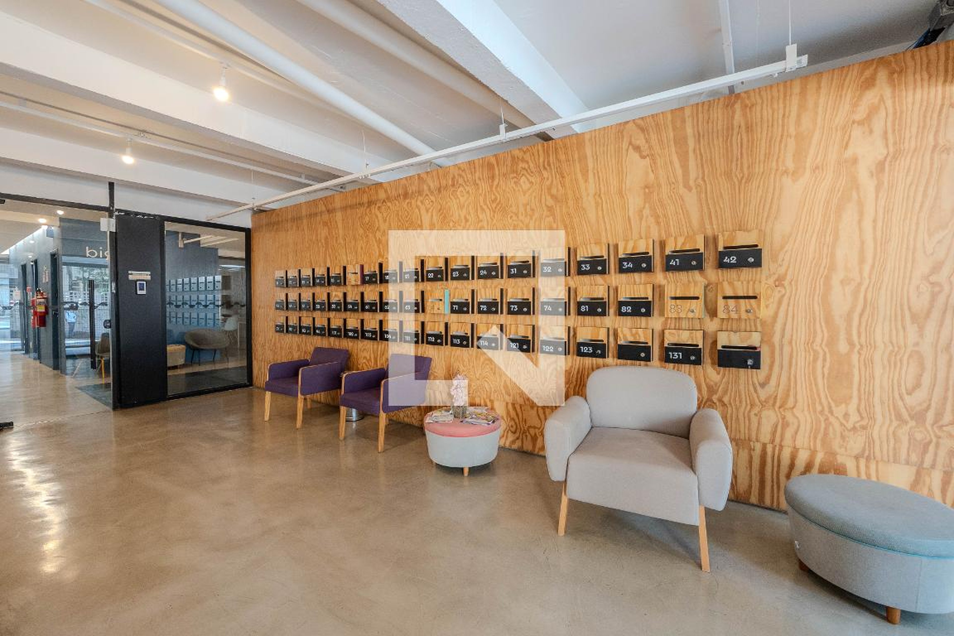 Hall de entrada - Edificio Hub 88