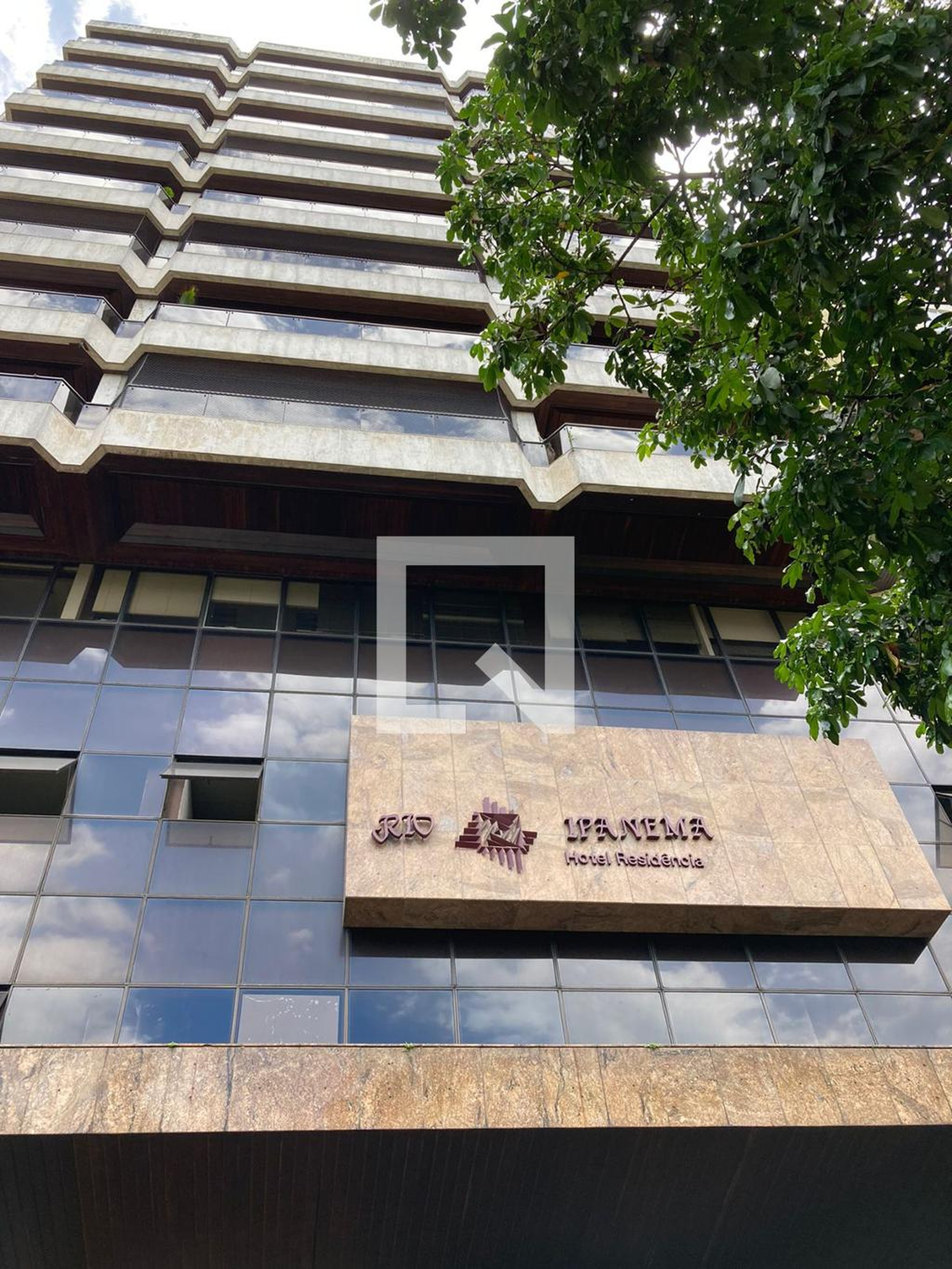 Fachada Condomínio em Praça General Osório, 66