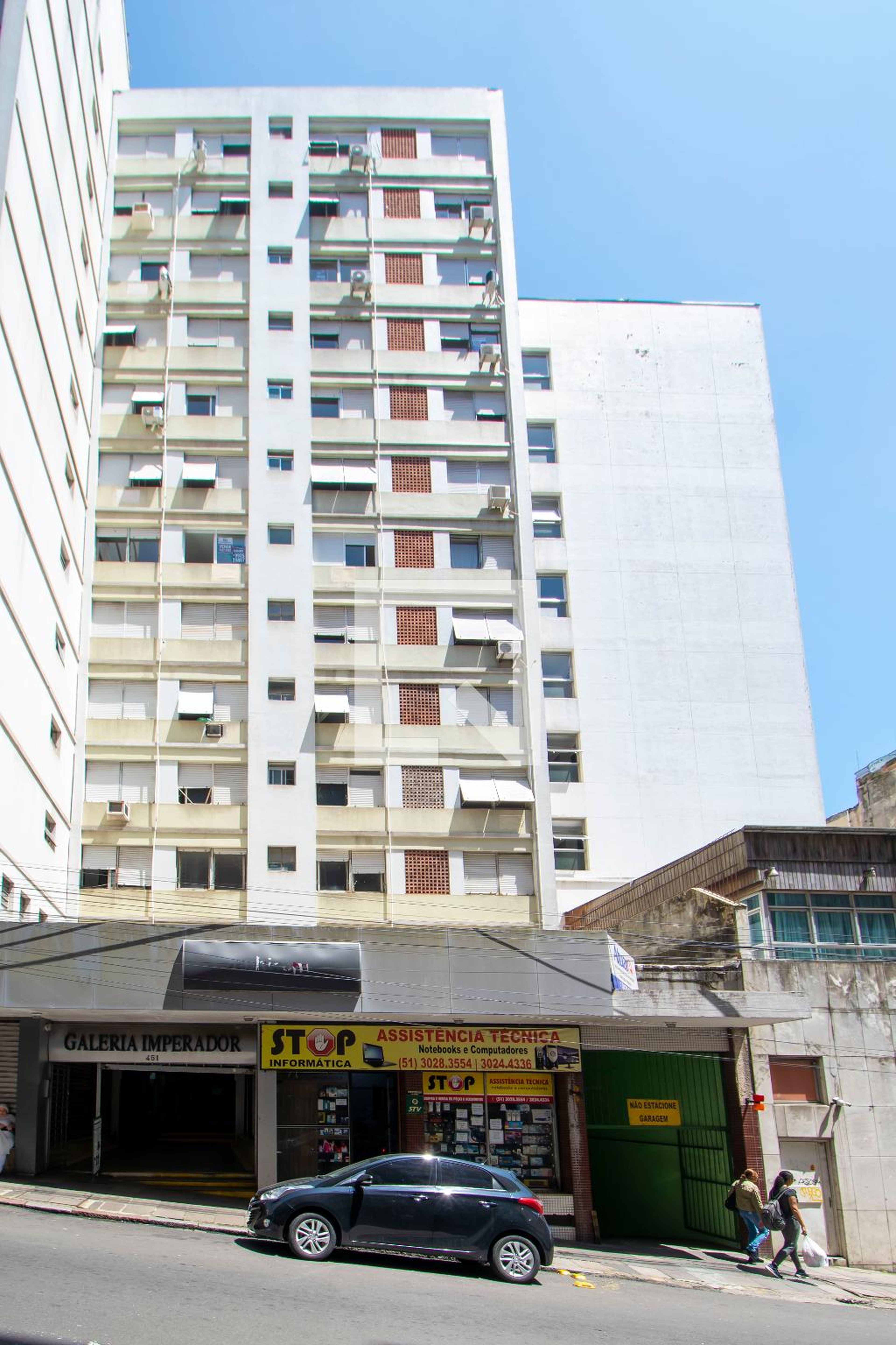 Fachada do Prédio Condomínio Imperador