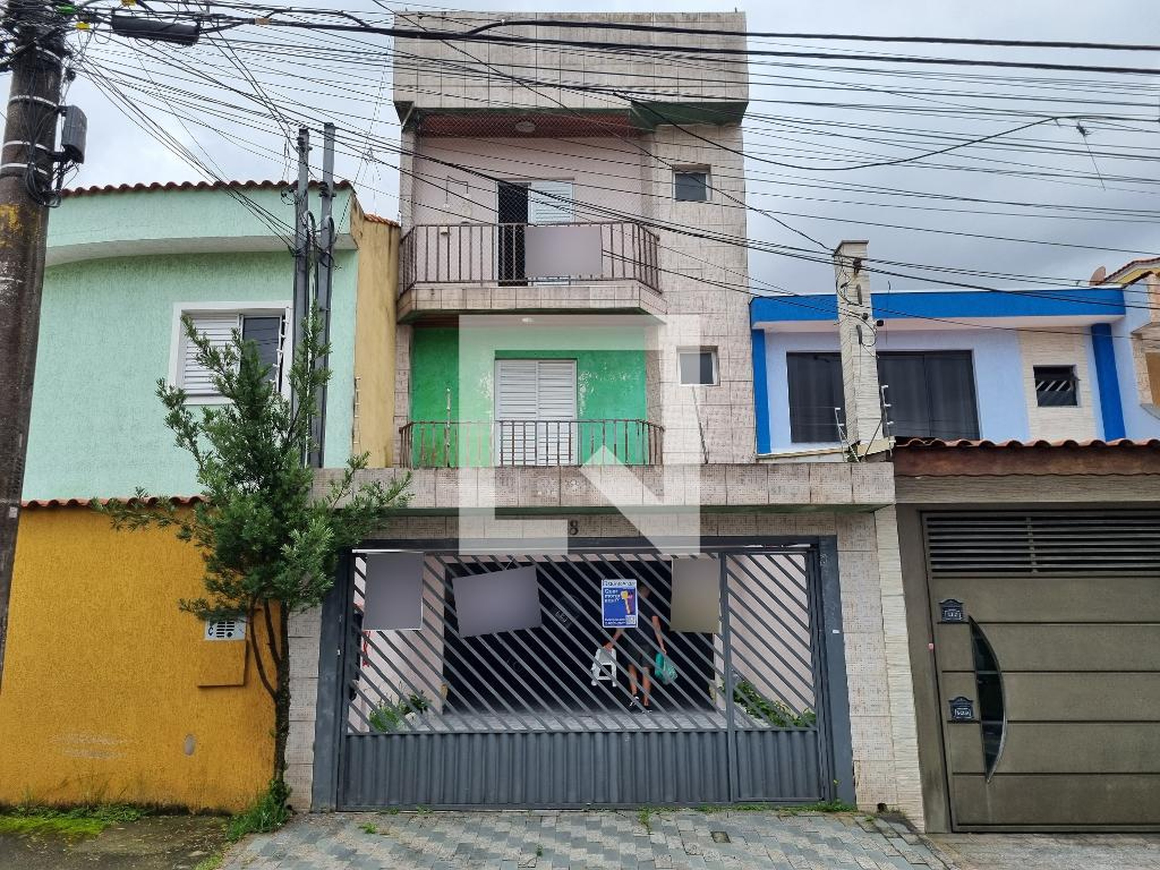 Fachada Condomínio em Rua Antônio Mônaco, 38