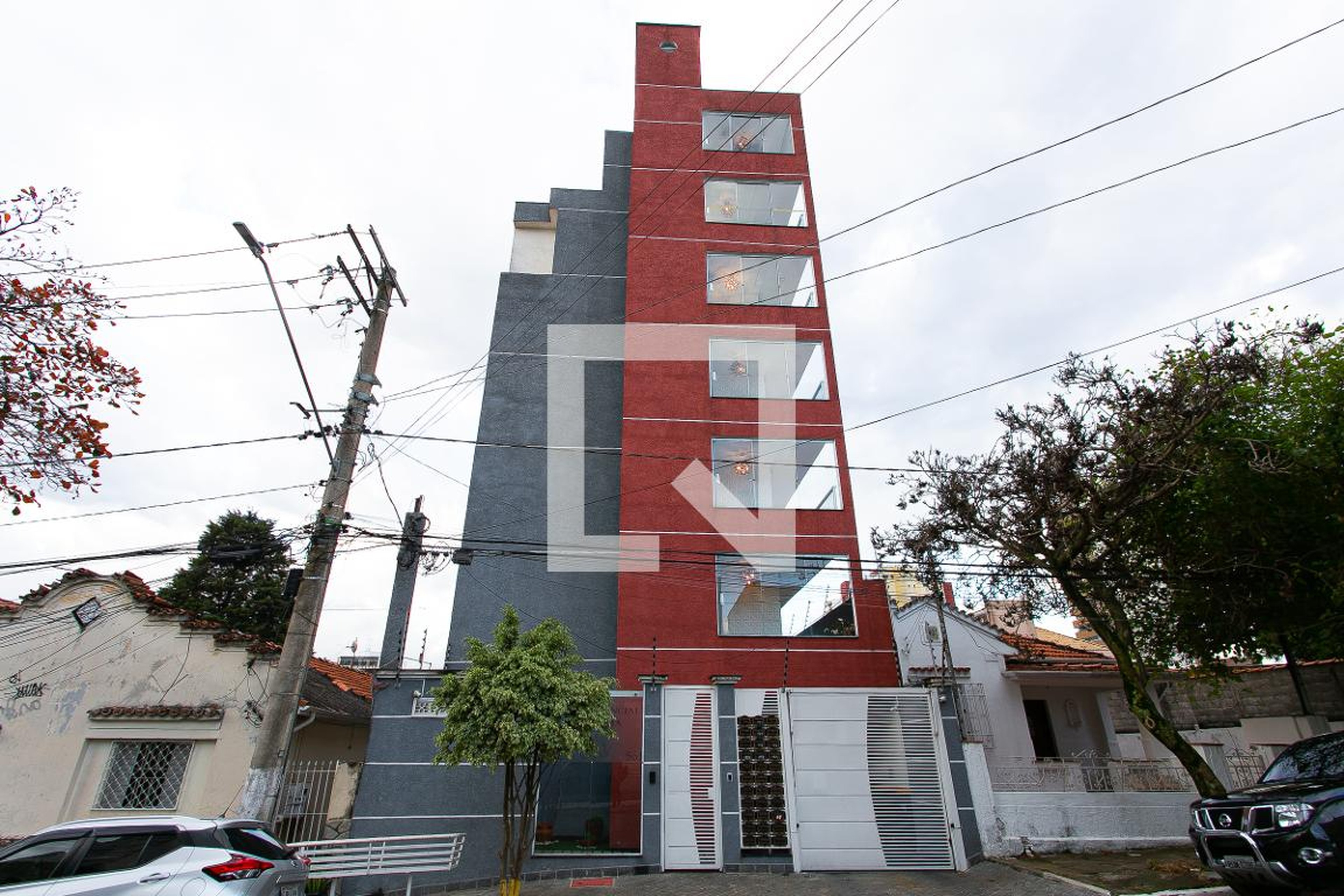 Fachada do Condomínio Residencial Roma