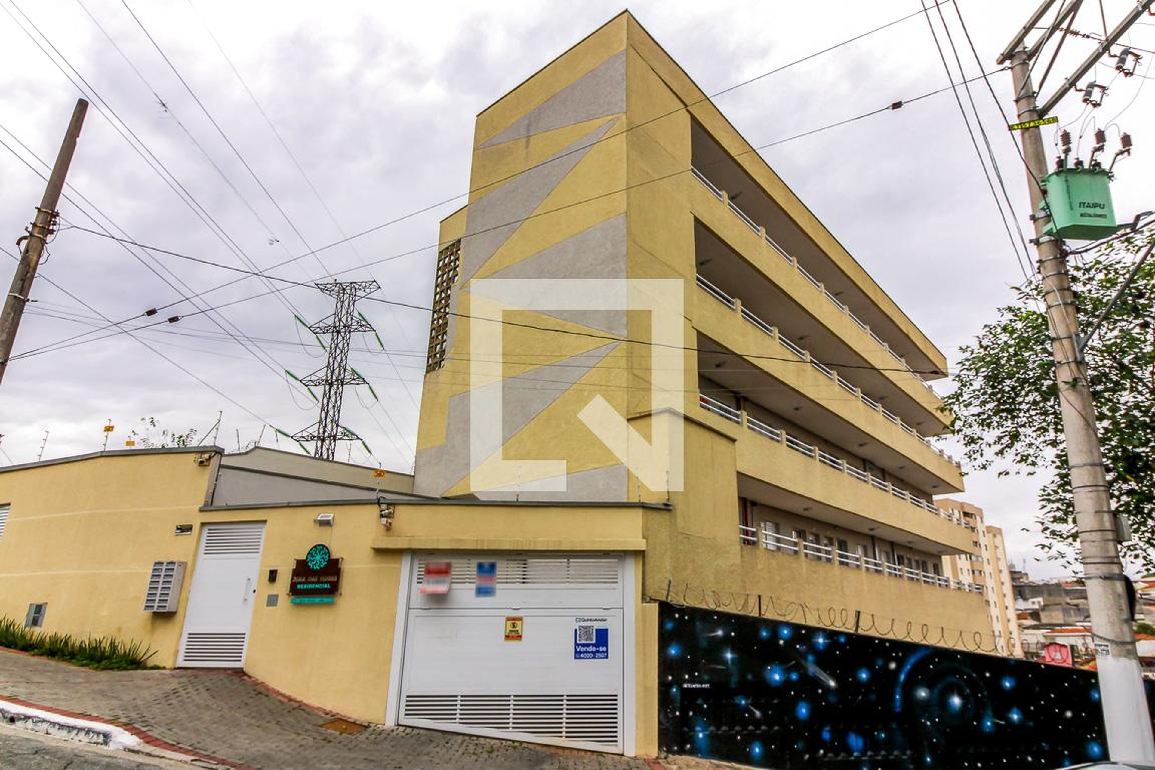 Fachada do Condomínio Residencial Ilha das Flores