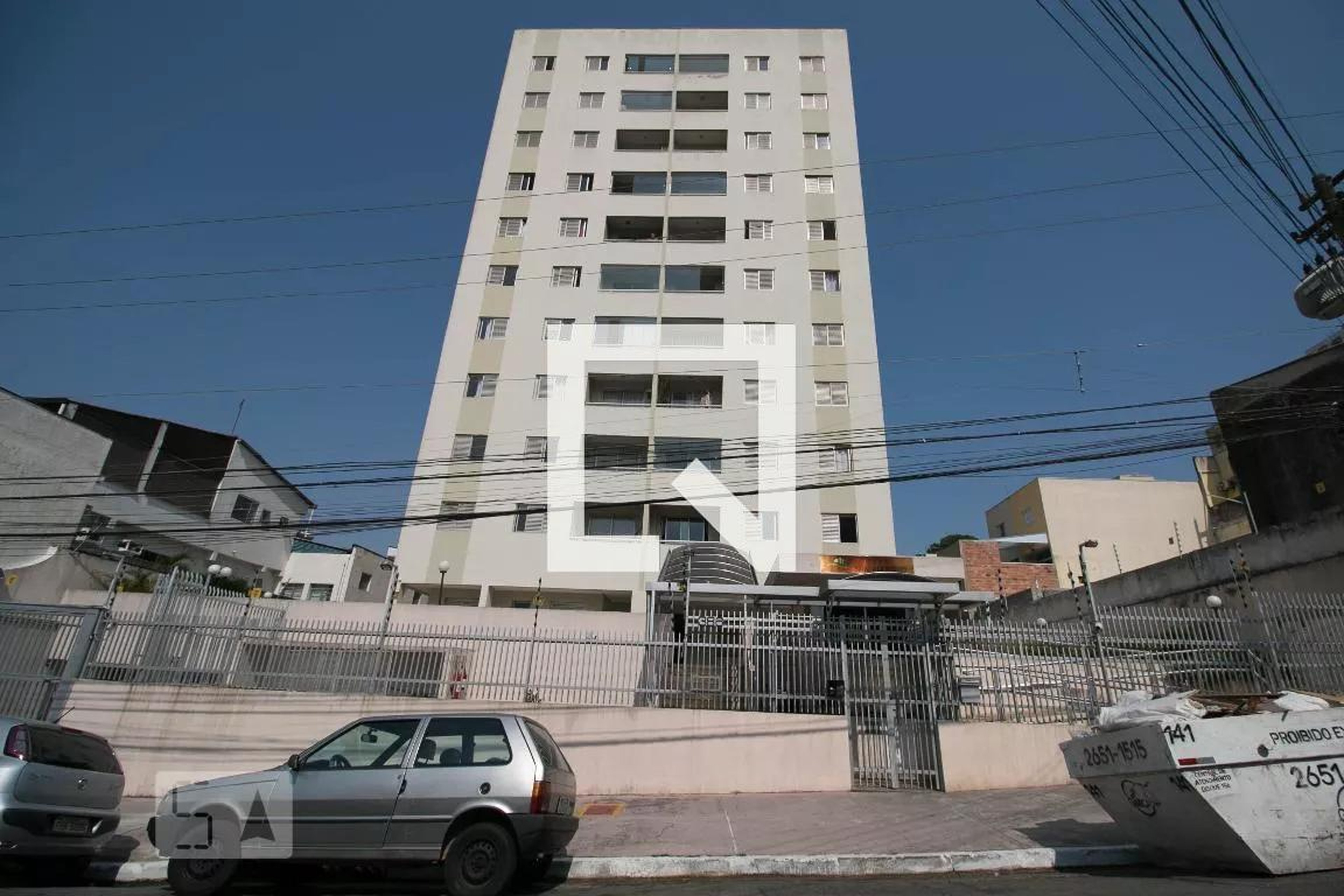 Fachada do Condomínio Edifício San Marino