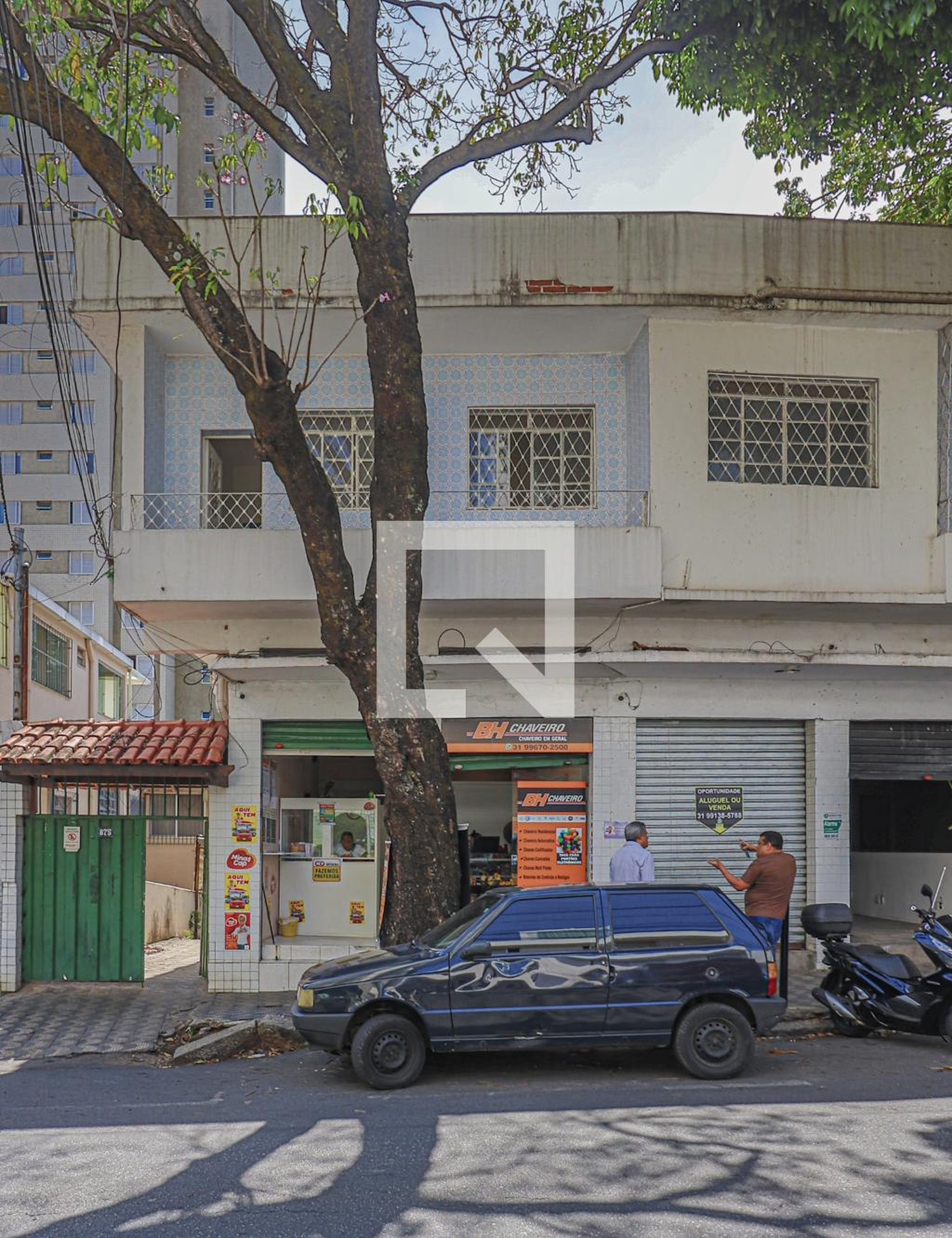 Fachada Condomínio em Rua Professor Estêvão Pinto, 875