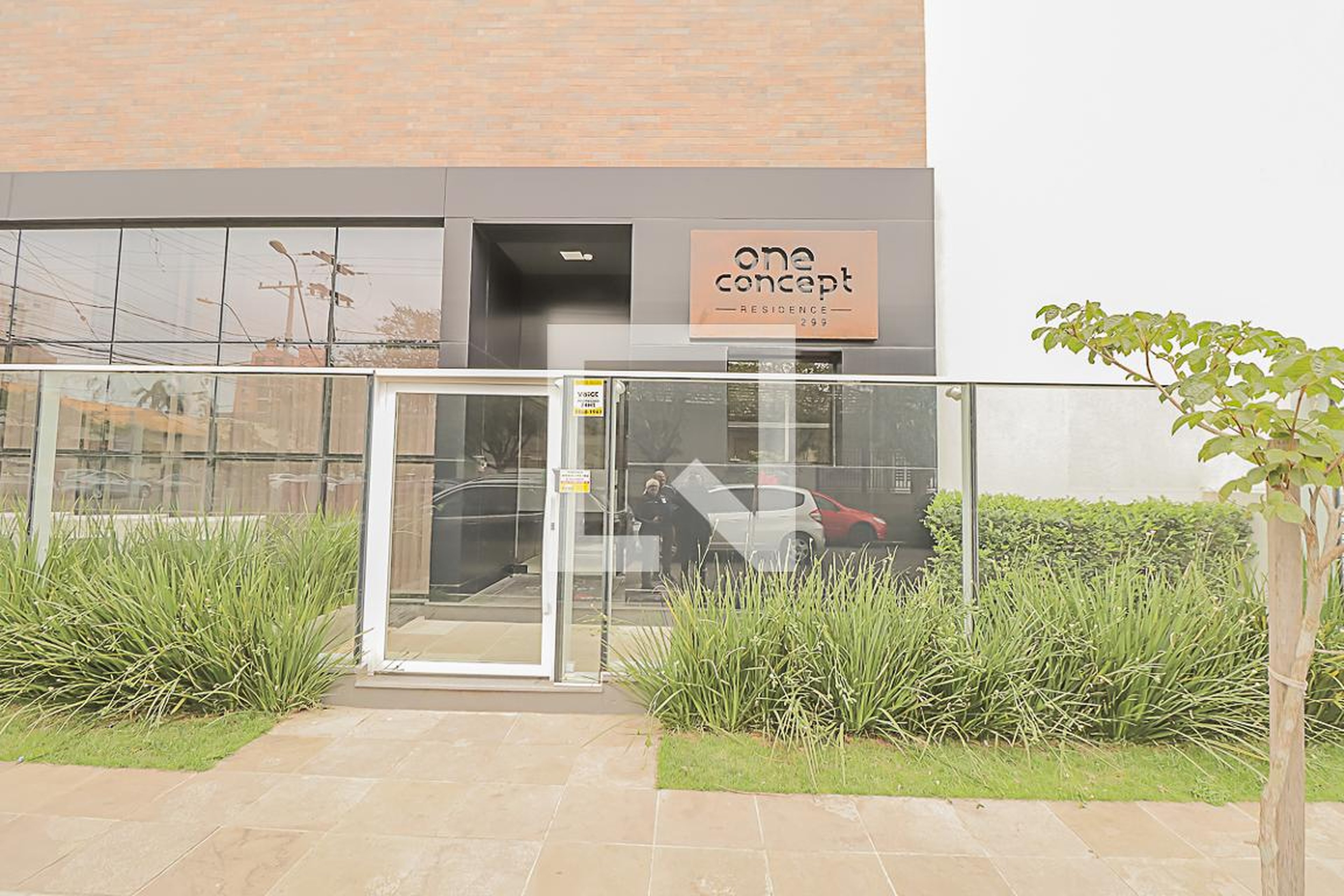 Fachada do Condomínio Condomínio One Concept Residence