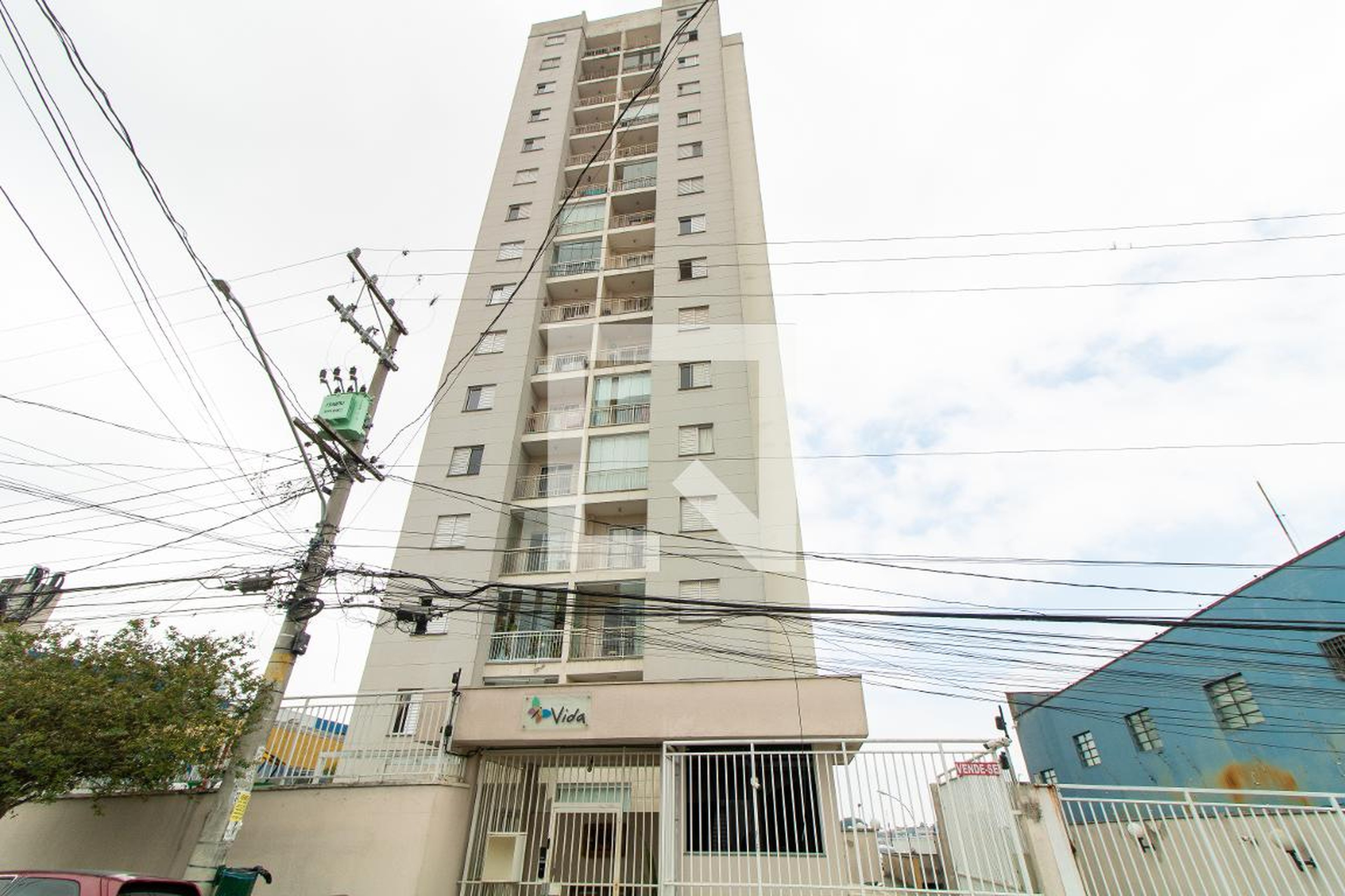 Fachada Condomínio em Avenida Caititu, 499