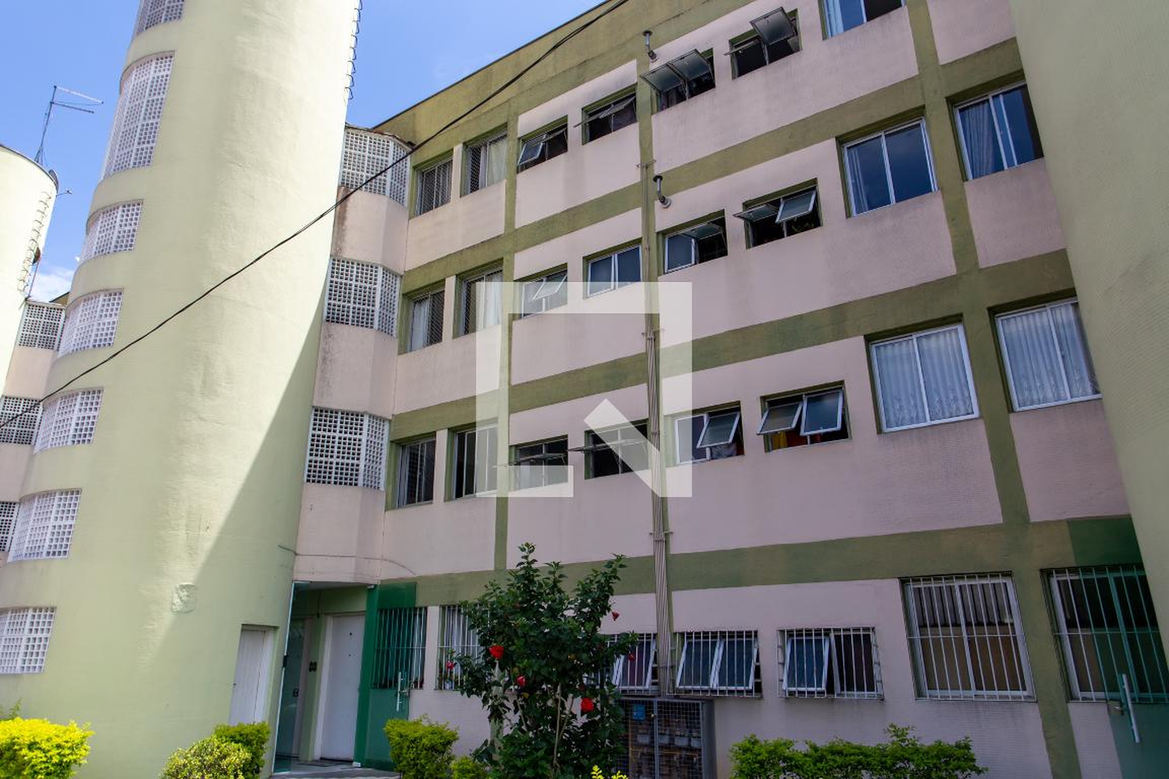 Fachada do Prédio Edifício Rosa de Ouro