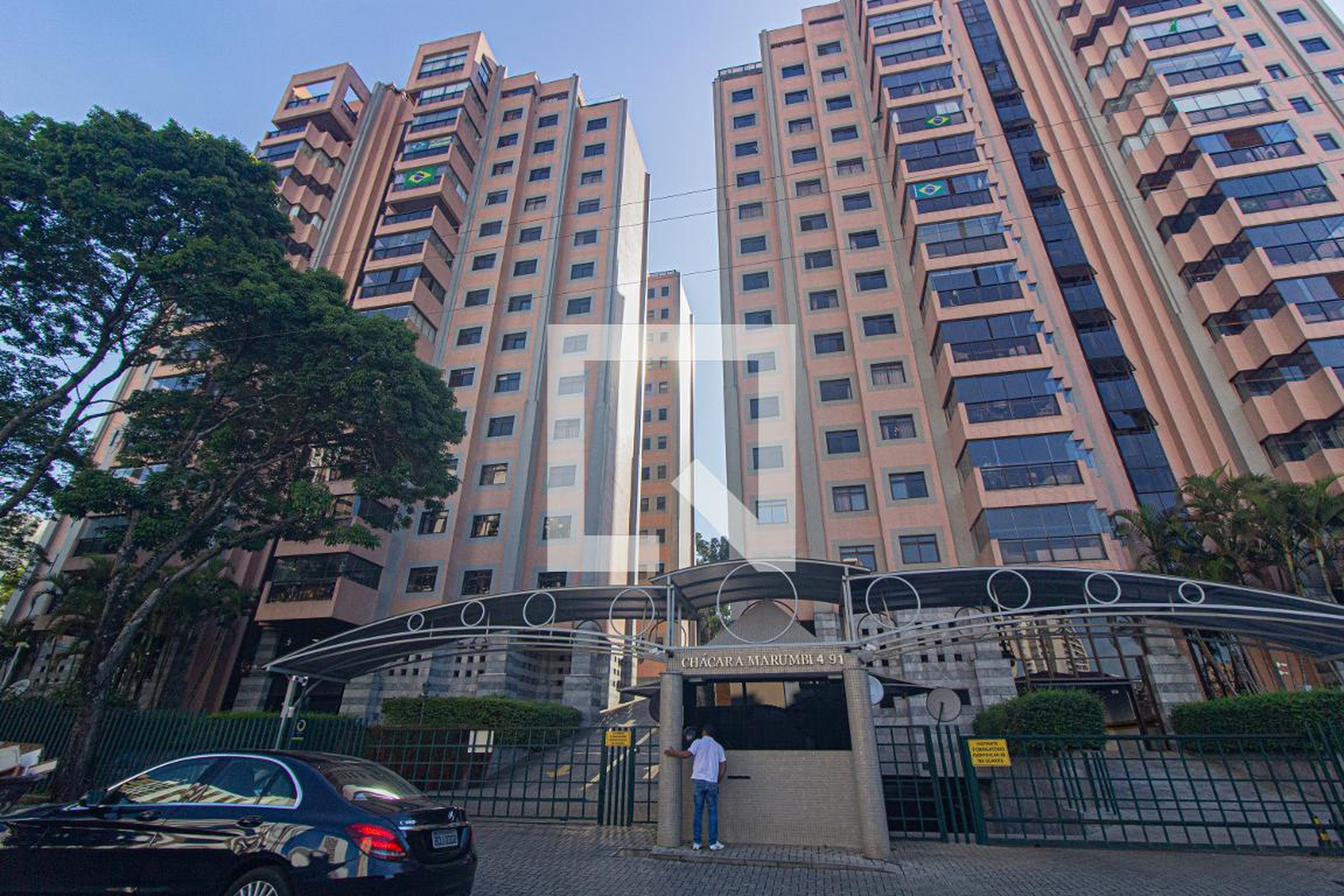 Fachada Condomínio Chácara Marumbi