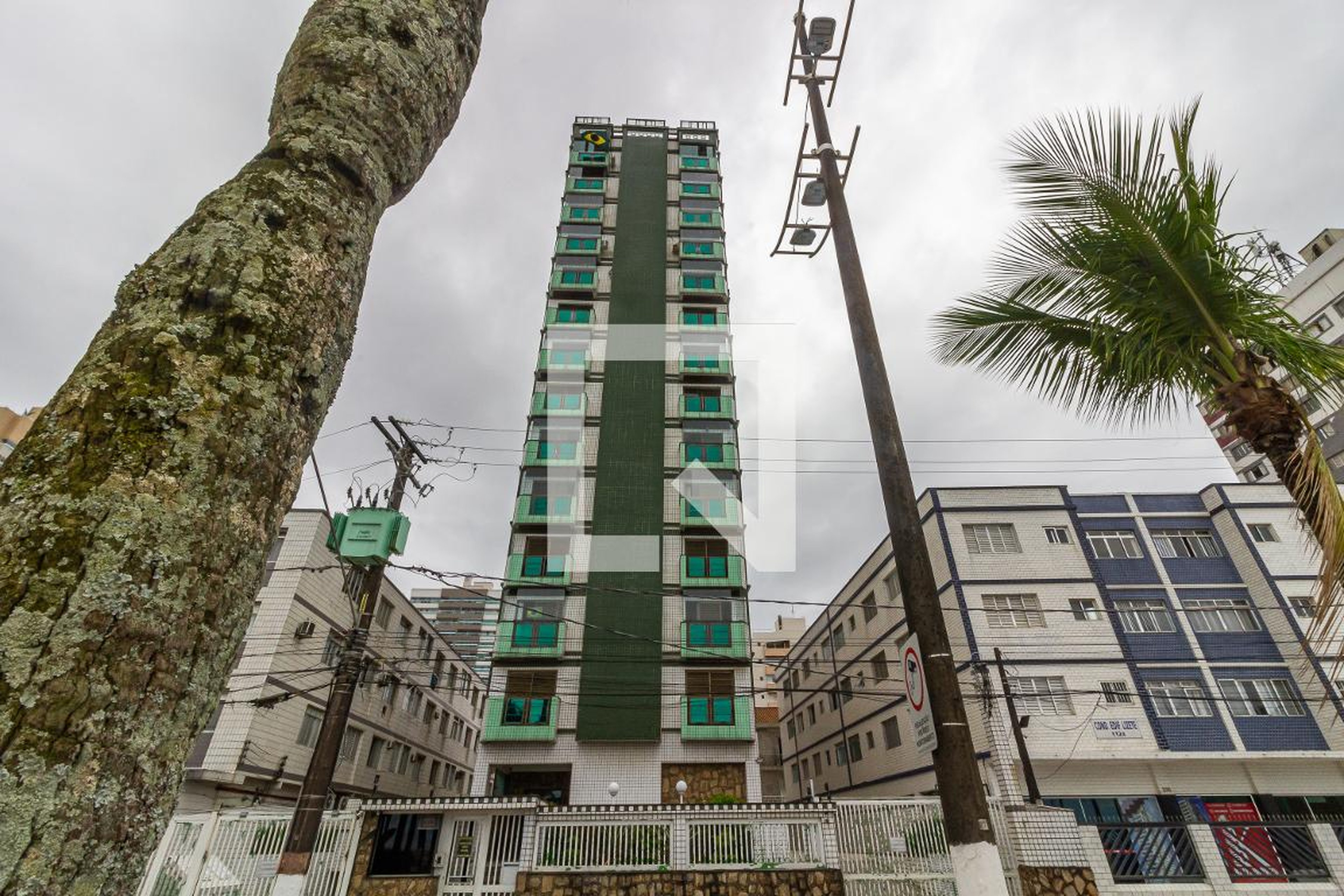 Fachada Condomínio em Avenida Presidente Kennedy, 1144