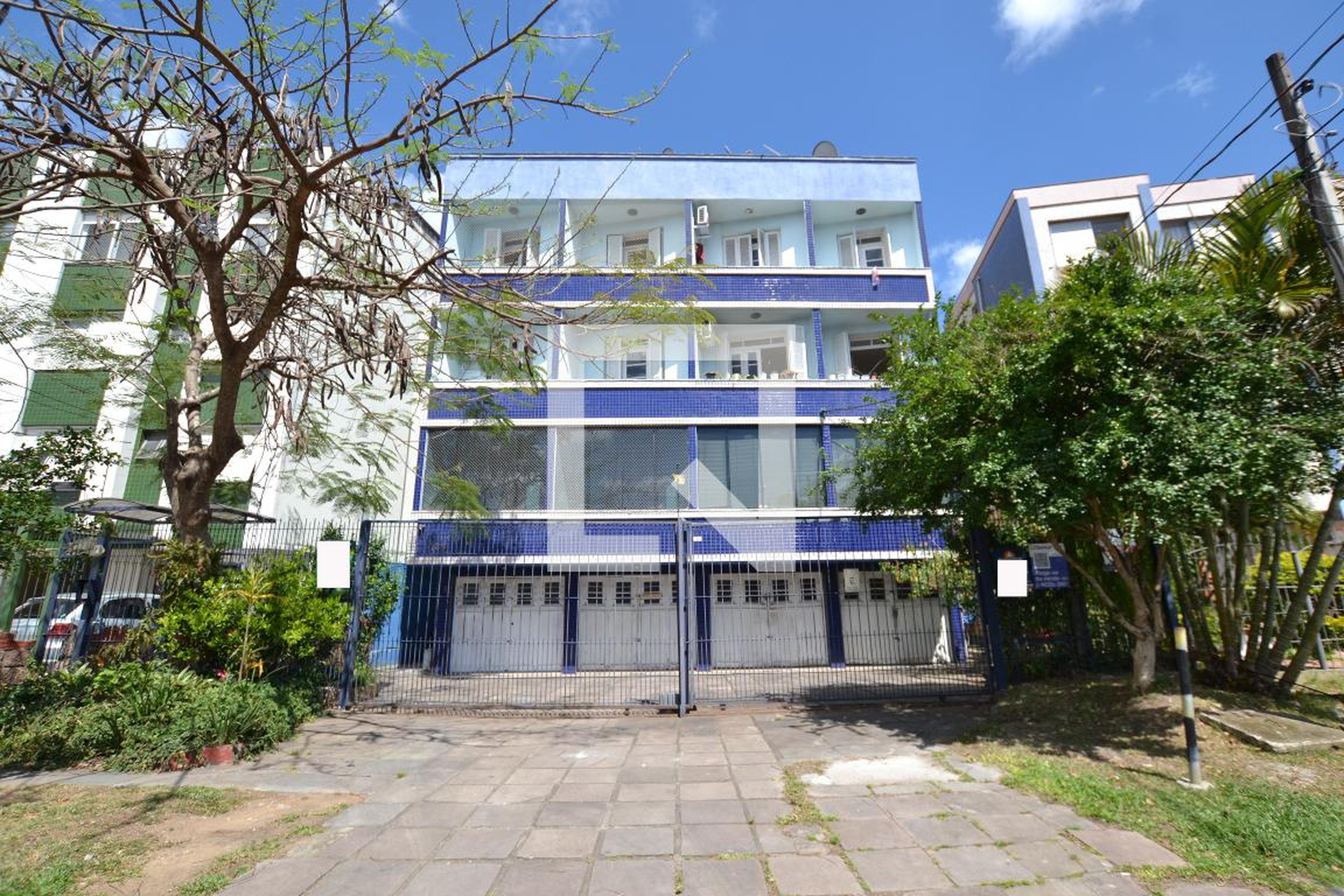 Fachada Condomínio em Avenida Praia de Belas, 739