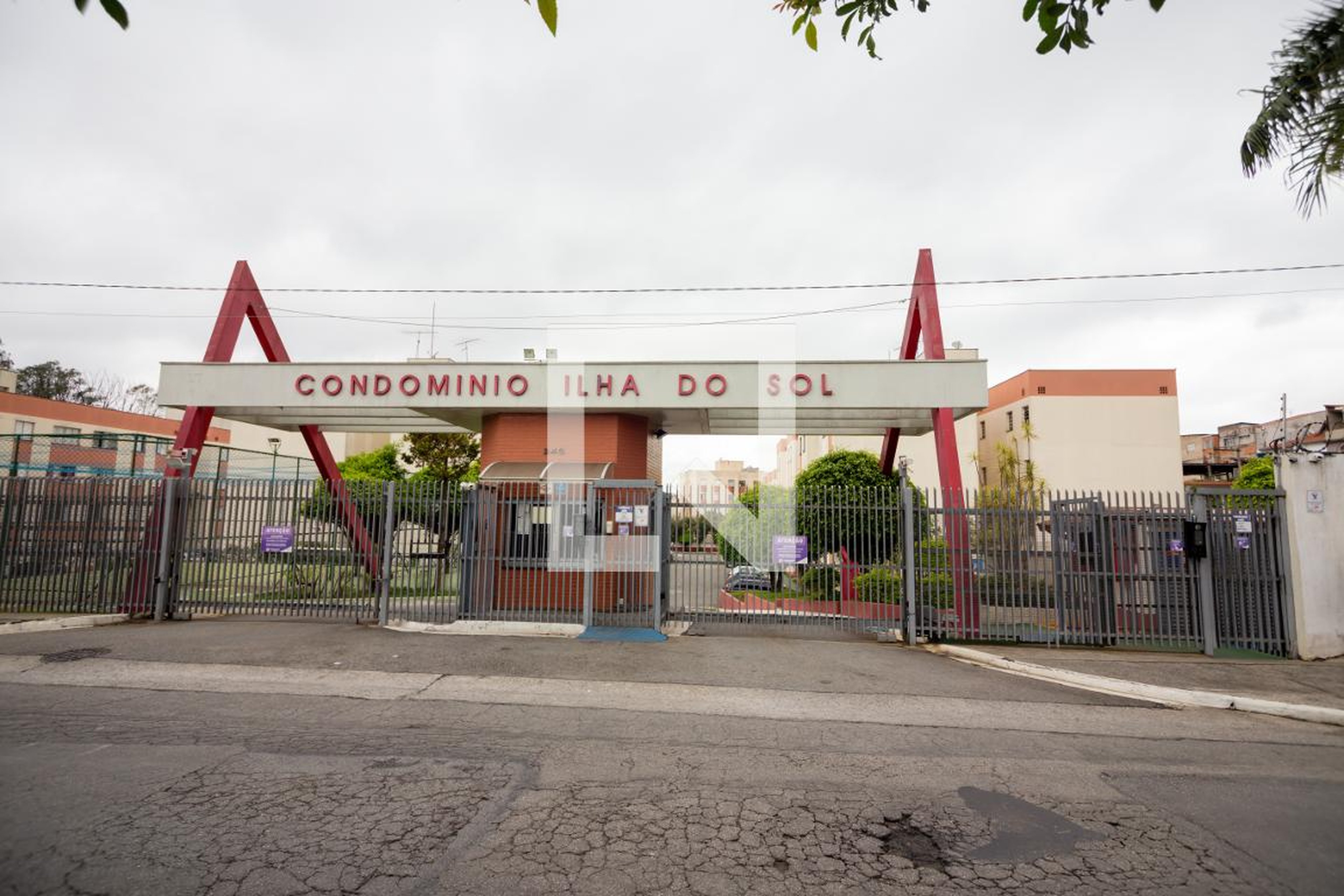 Fachada do Condomínio Condomínio Ilha do Sol