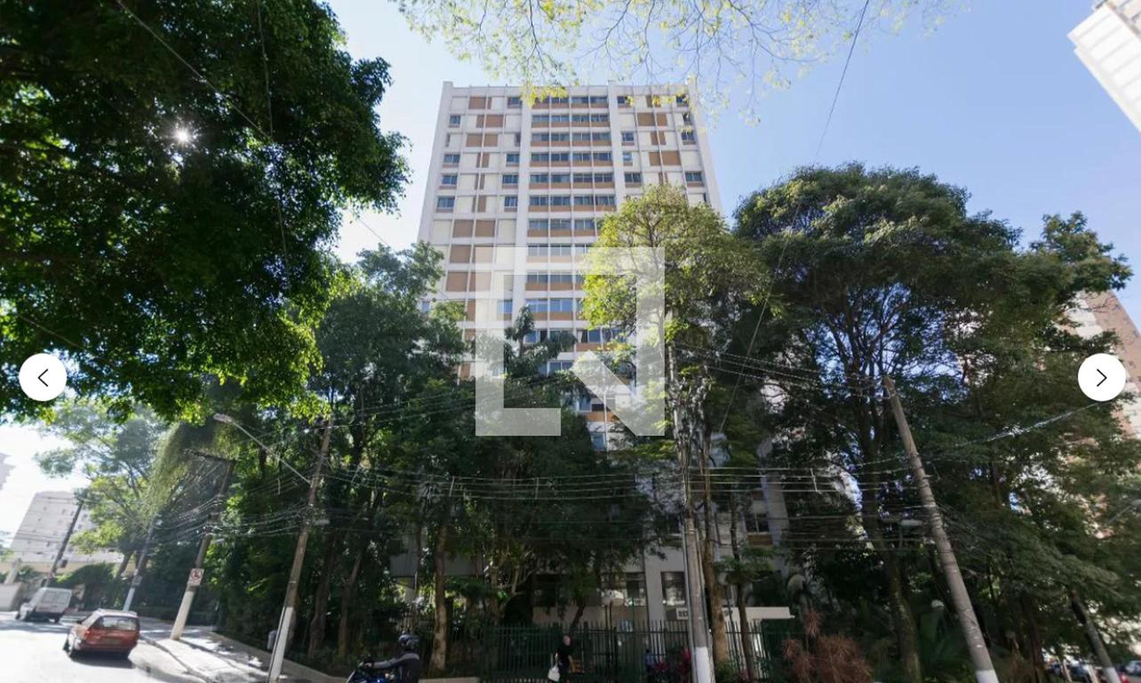 Fachada do Condomínio Edifício Beta