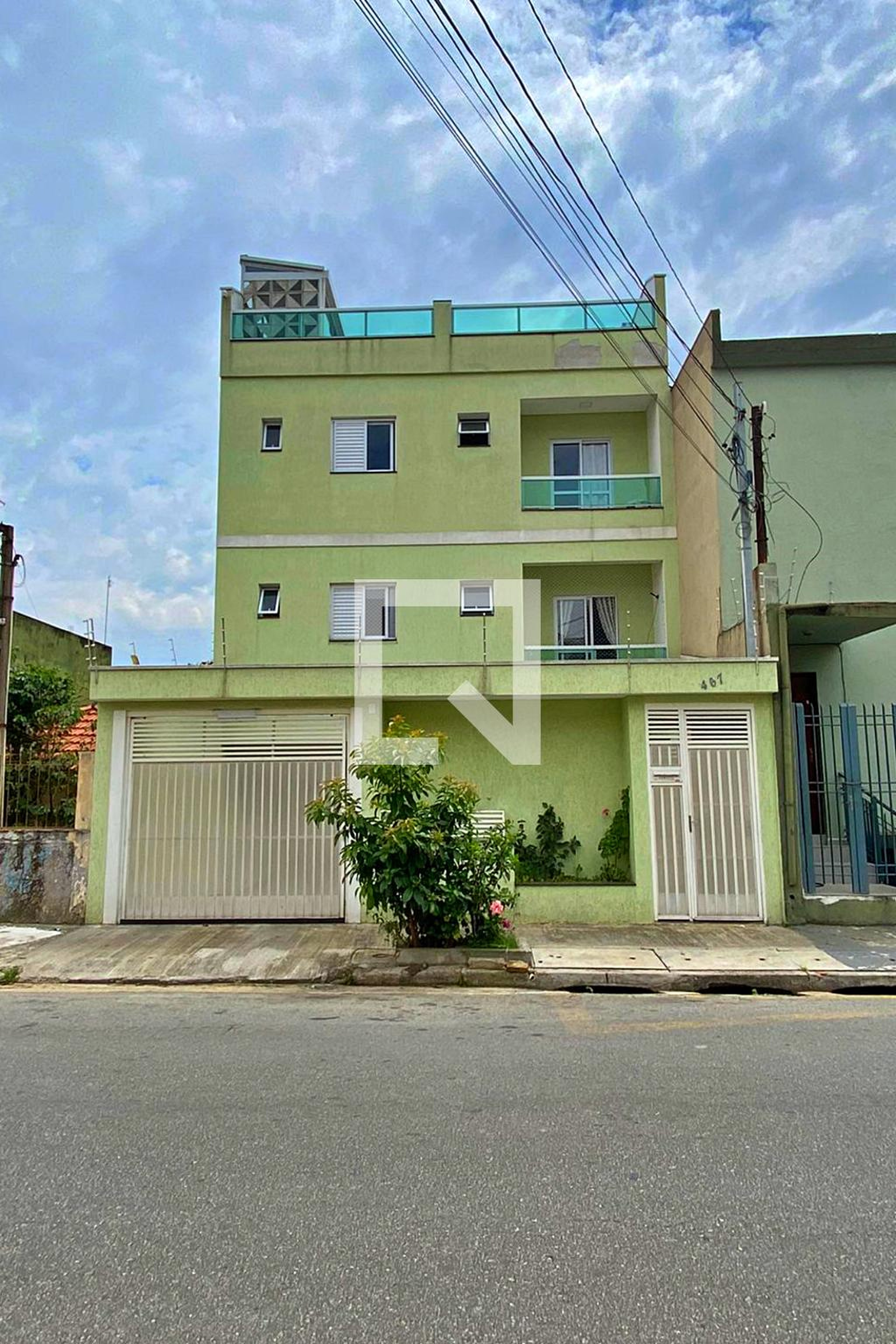 Fachada Condomínio em Rua Lima, 467