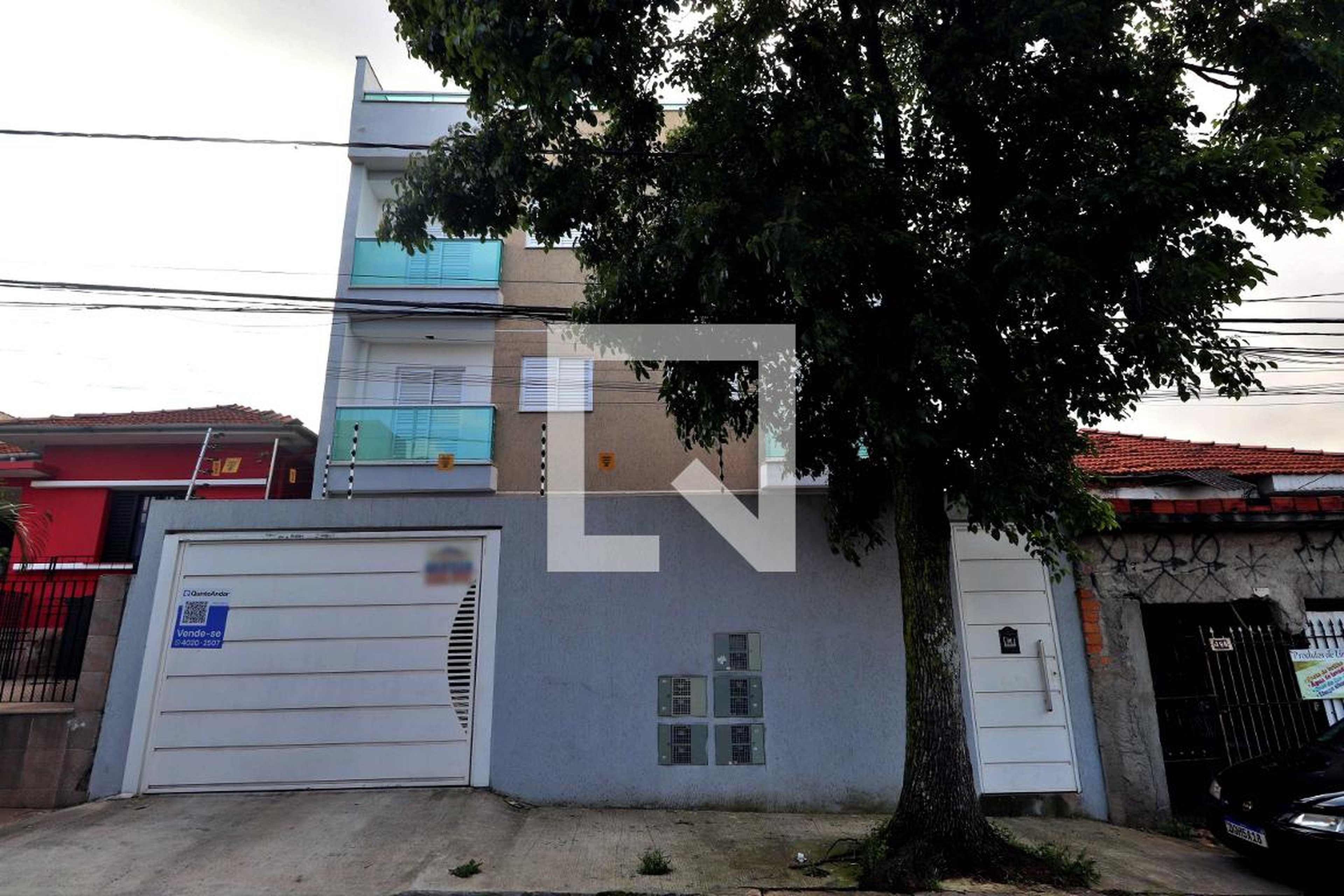 Fachada Condomínio em Rua Germânia, 506