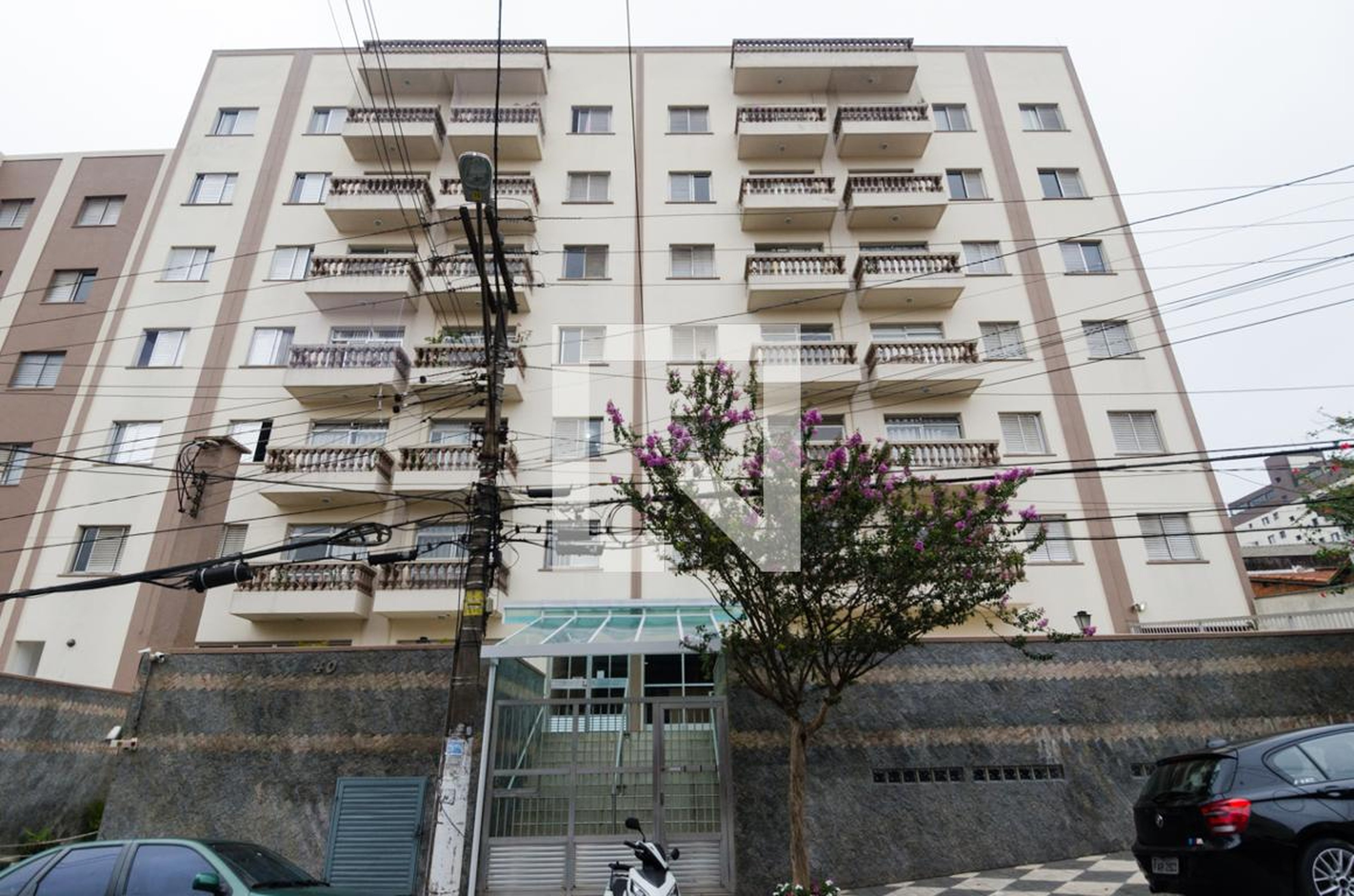 Fachada do Condomínio Condomínio em Rua Rosa Margonari Borali, 40