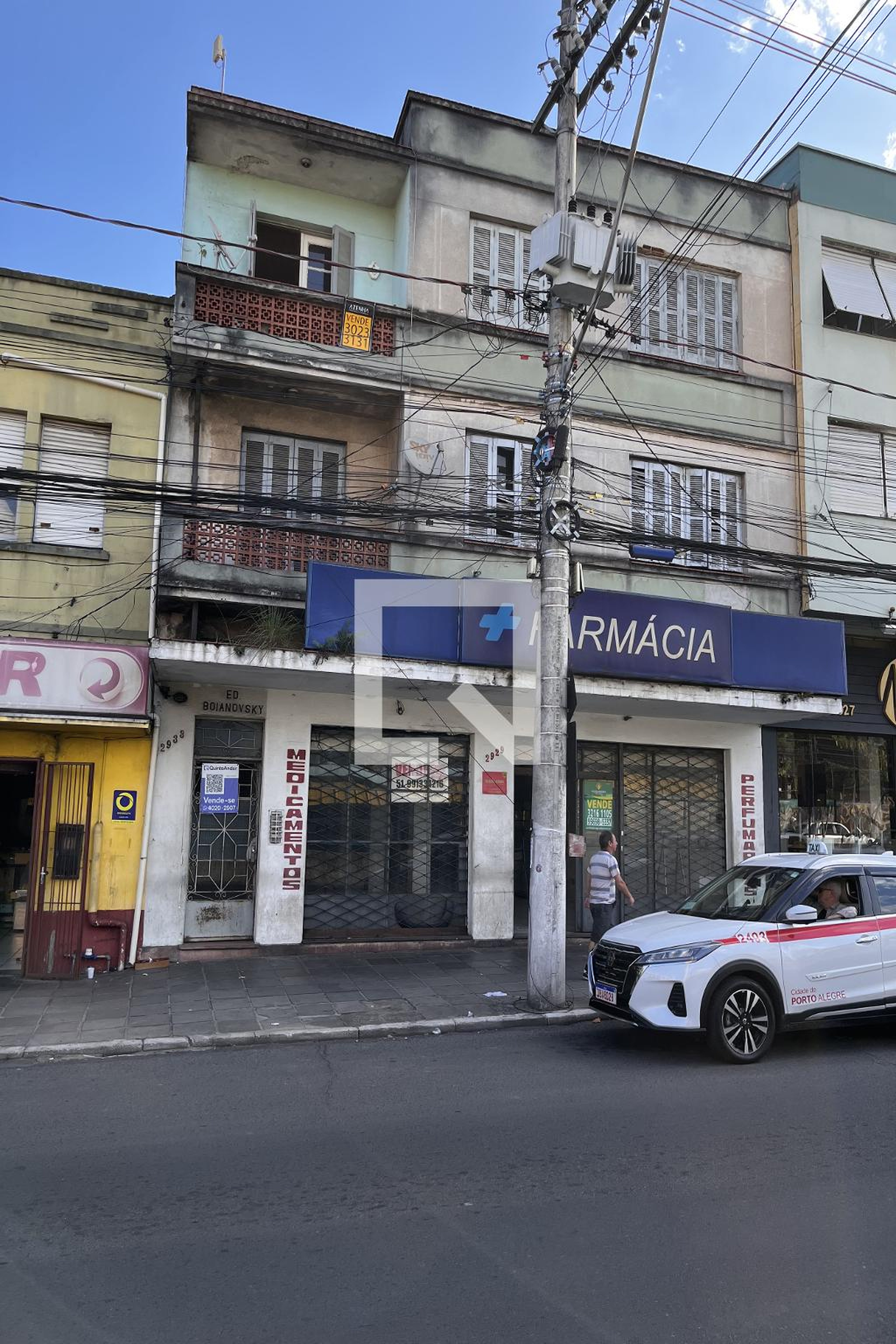 Fachada Condomínio em Avenida Bento Gonçalves, 2937