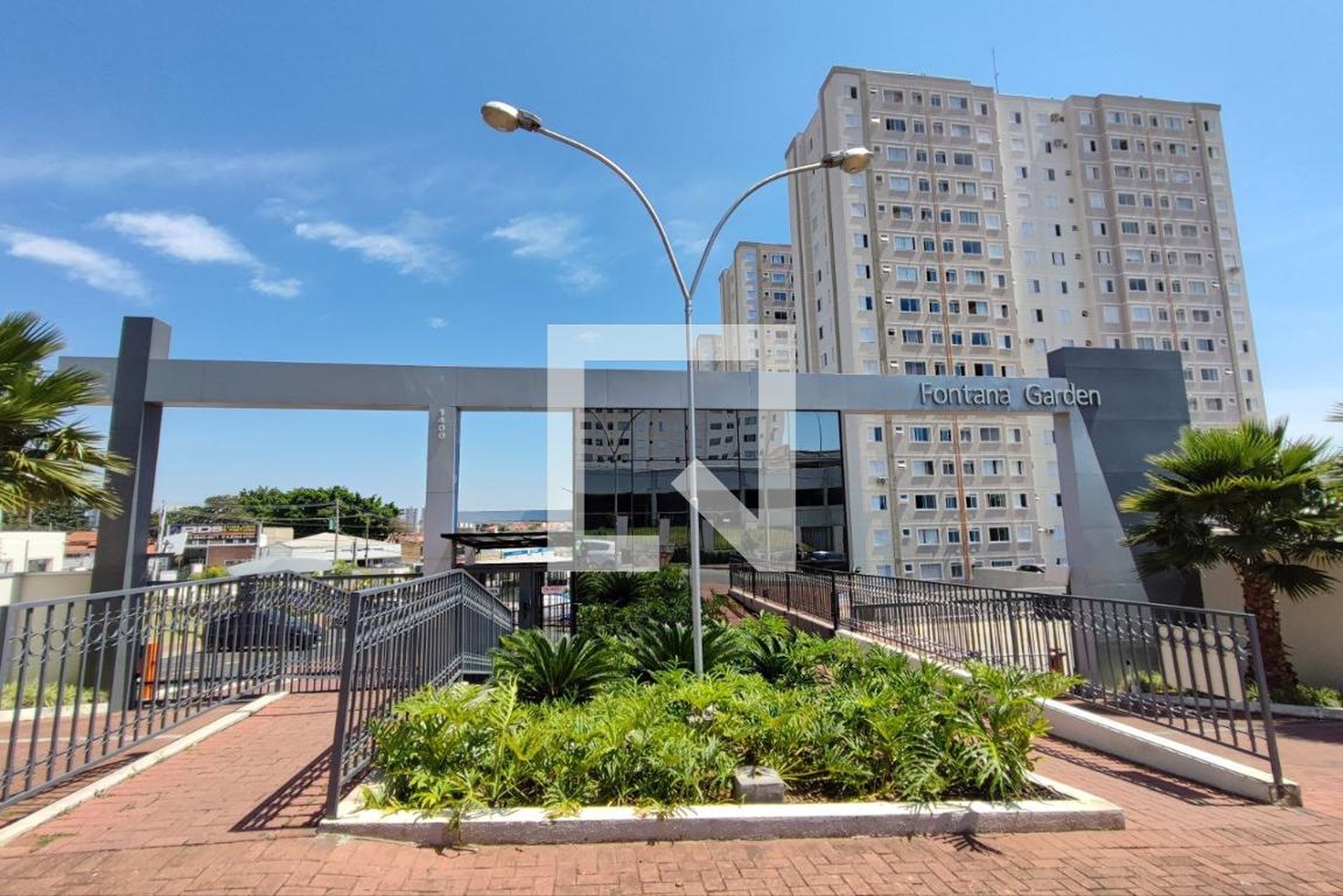 Fachada do condominio Condomínio Fontana Garden