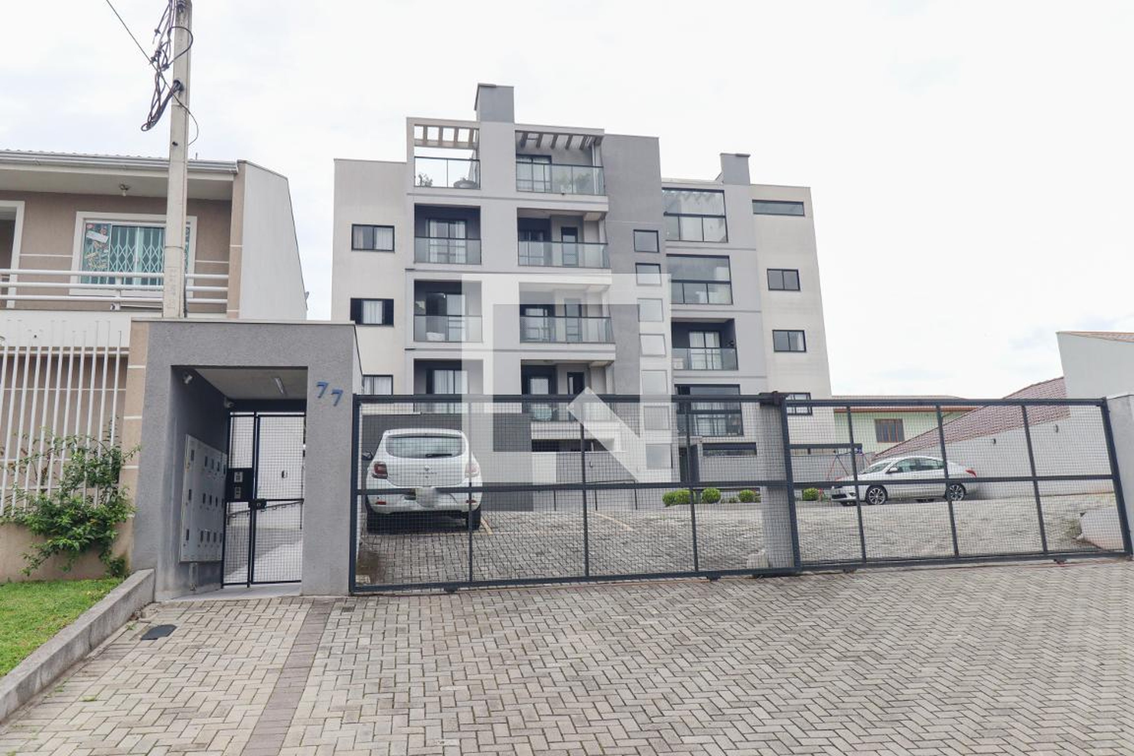 Fachada do Condomínio Condomínio em Rua Mato Grosso, 77