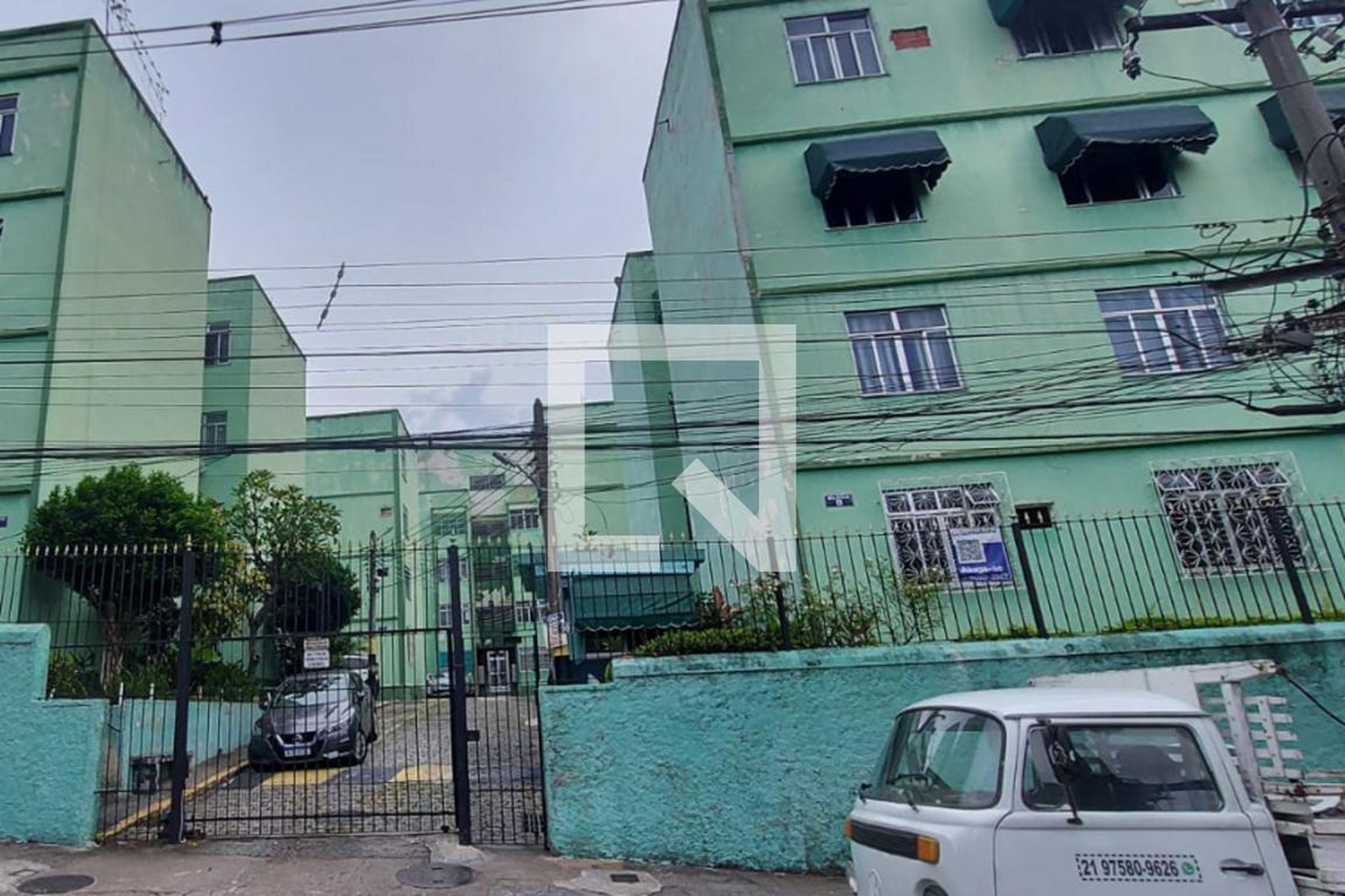 Fachada do Condomínio Condomínio Quintino Bocaiúva