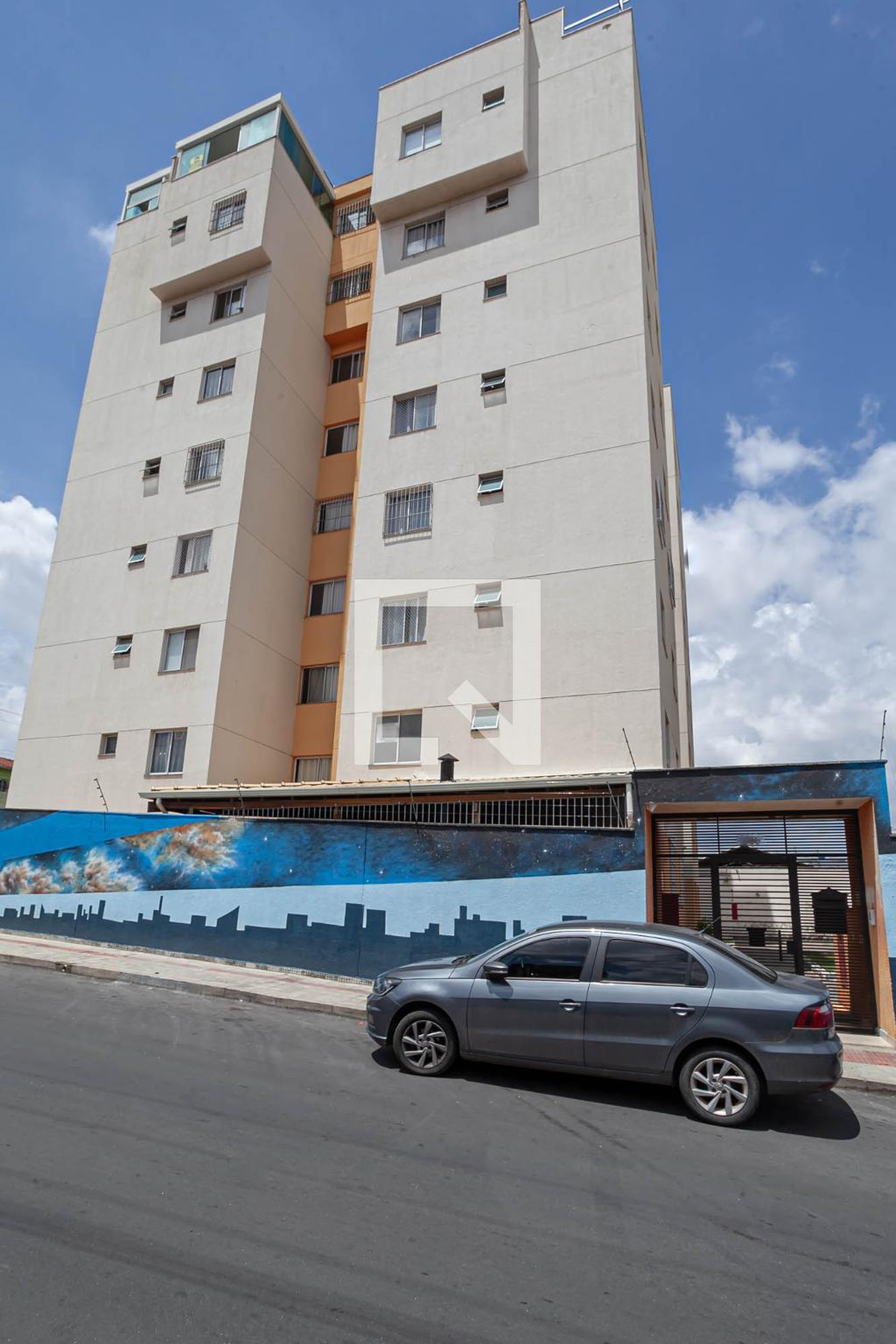 Fachada do condomínio Residencial Petra