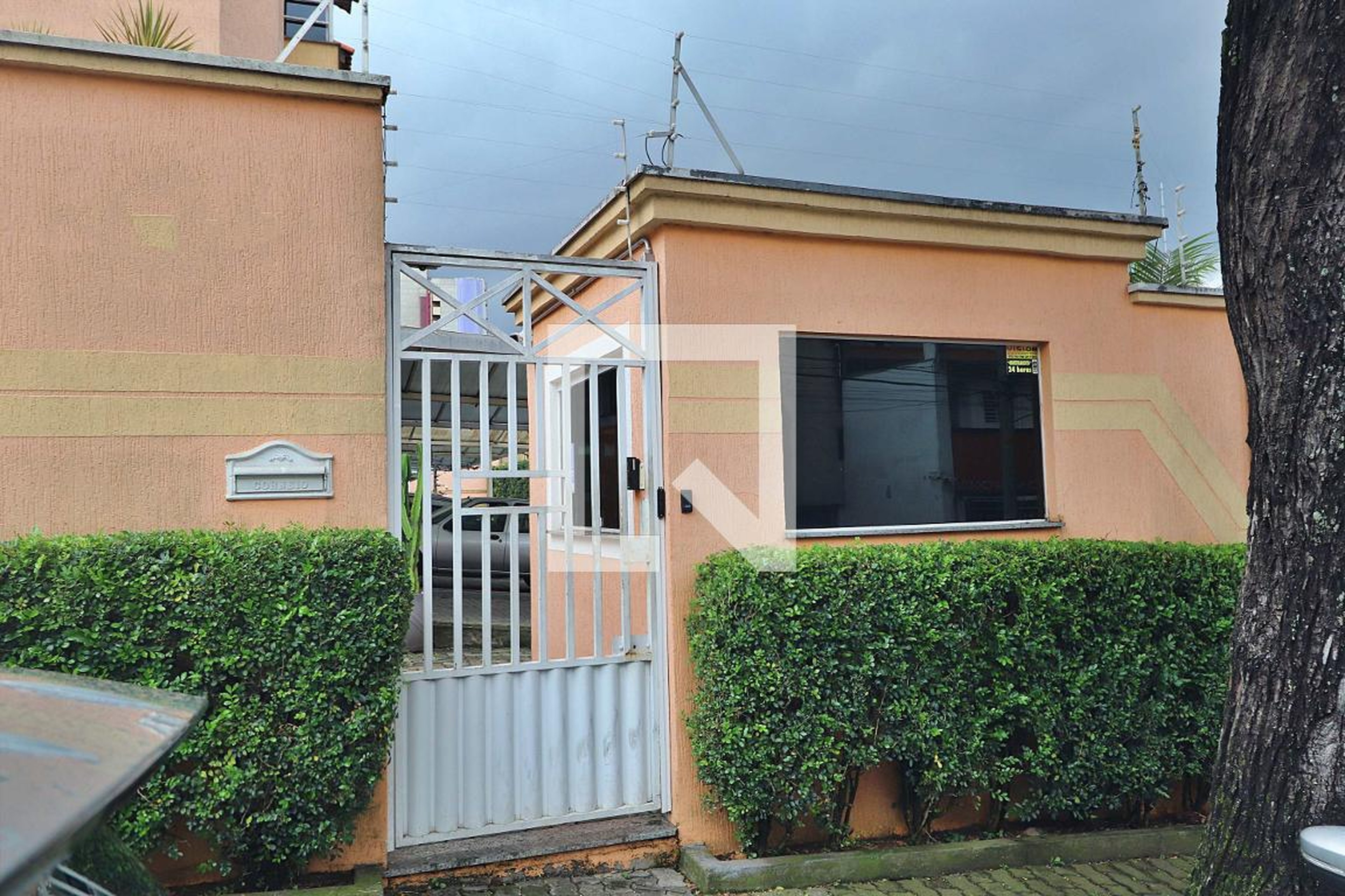 Fachada do condomínio Residencial Domus