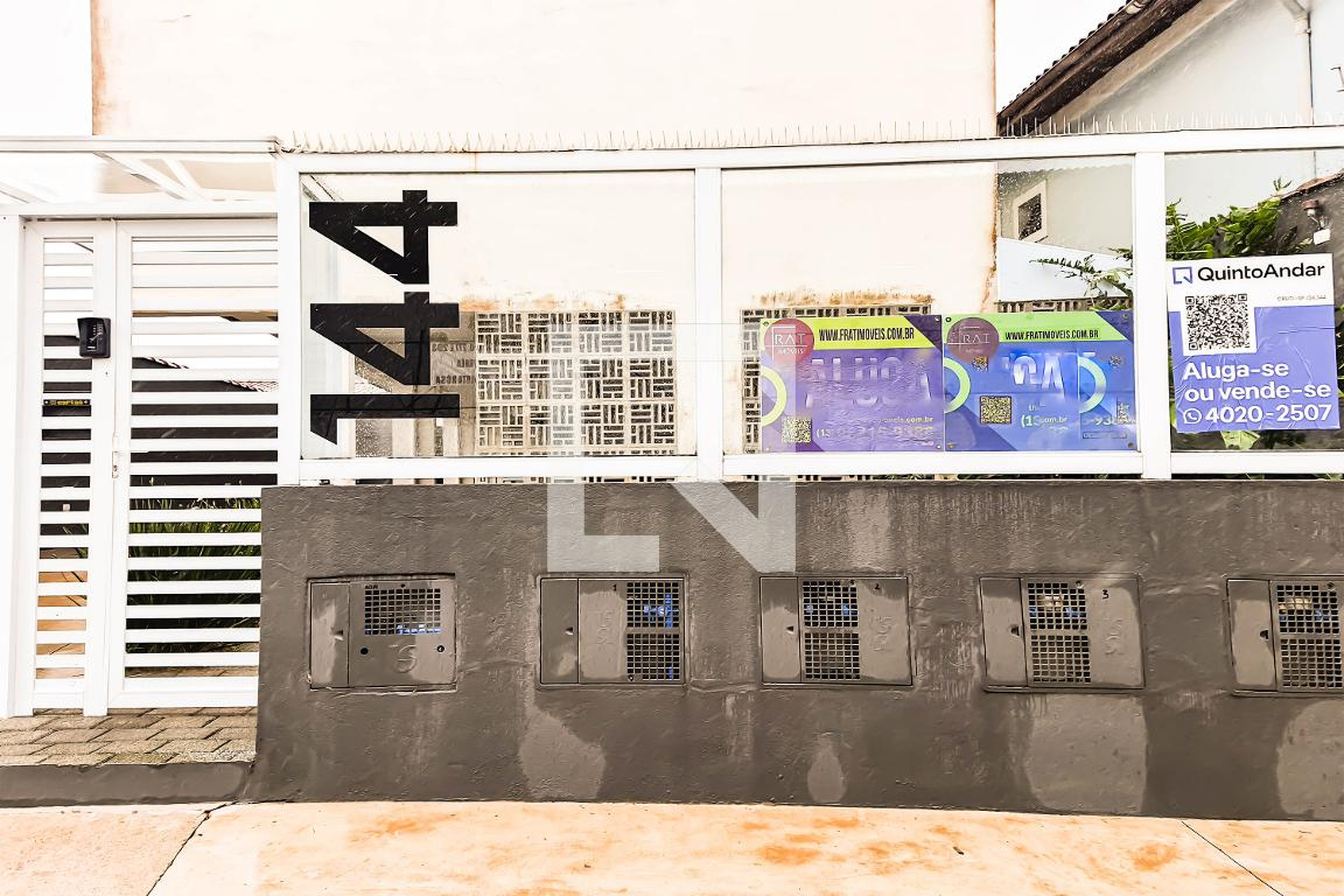 Fachada do Condominio Condomínio em Rua Doutor Carlos Nehring, 114