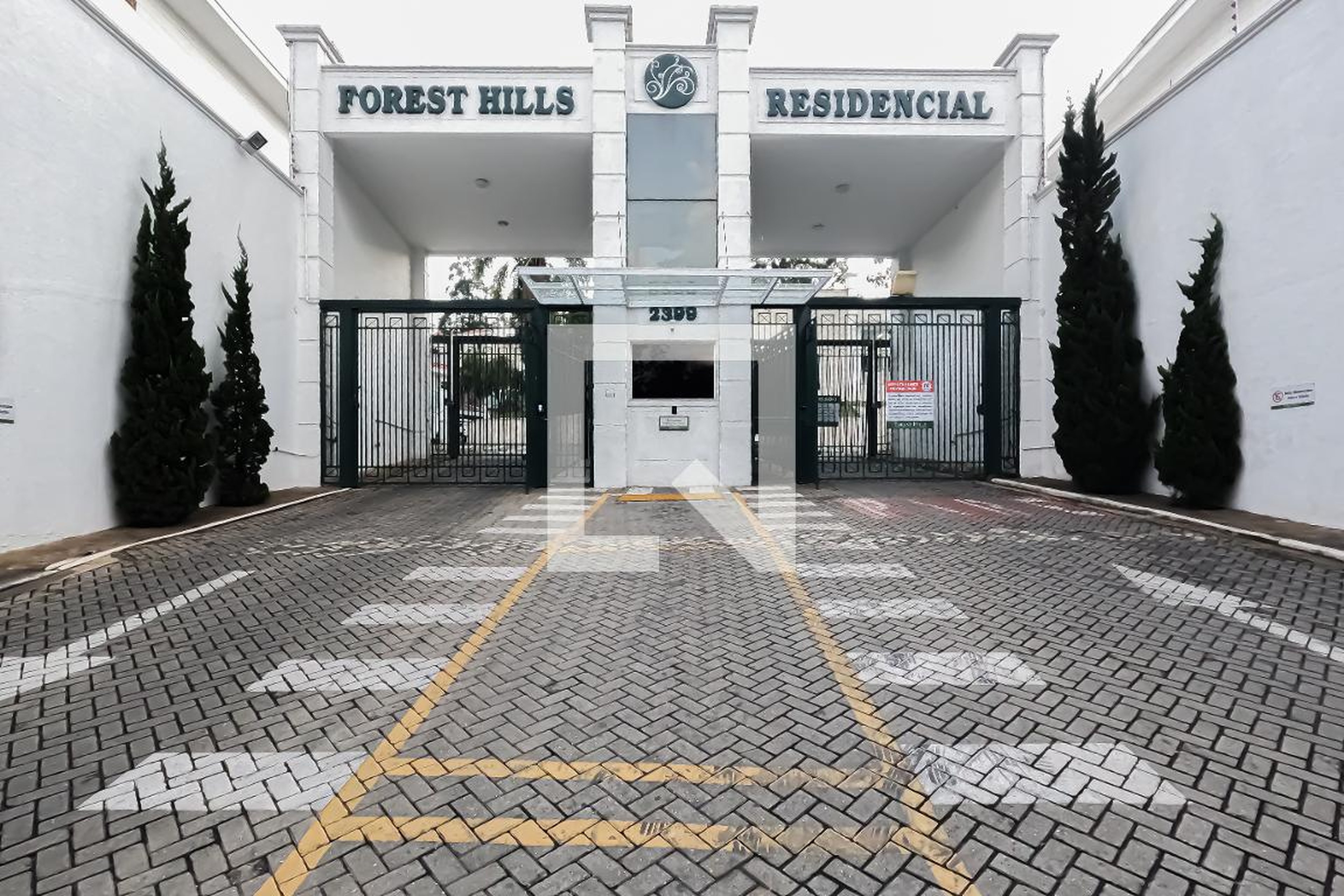 Fachada do Condomínio Residencial Forest Hills