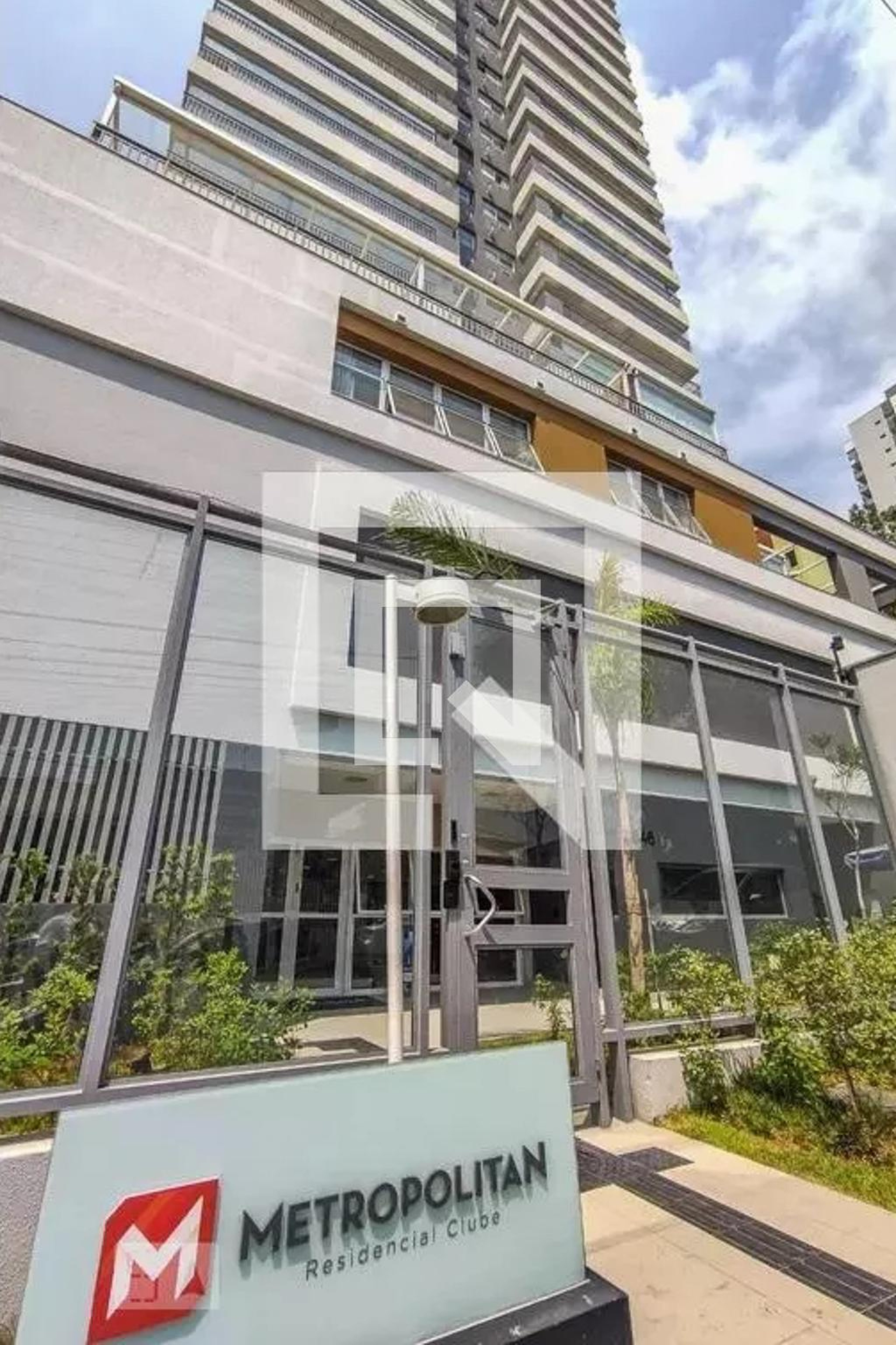 Fachada do Condomínio Condomínio Metropolitan Residencial Clube