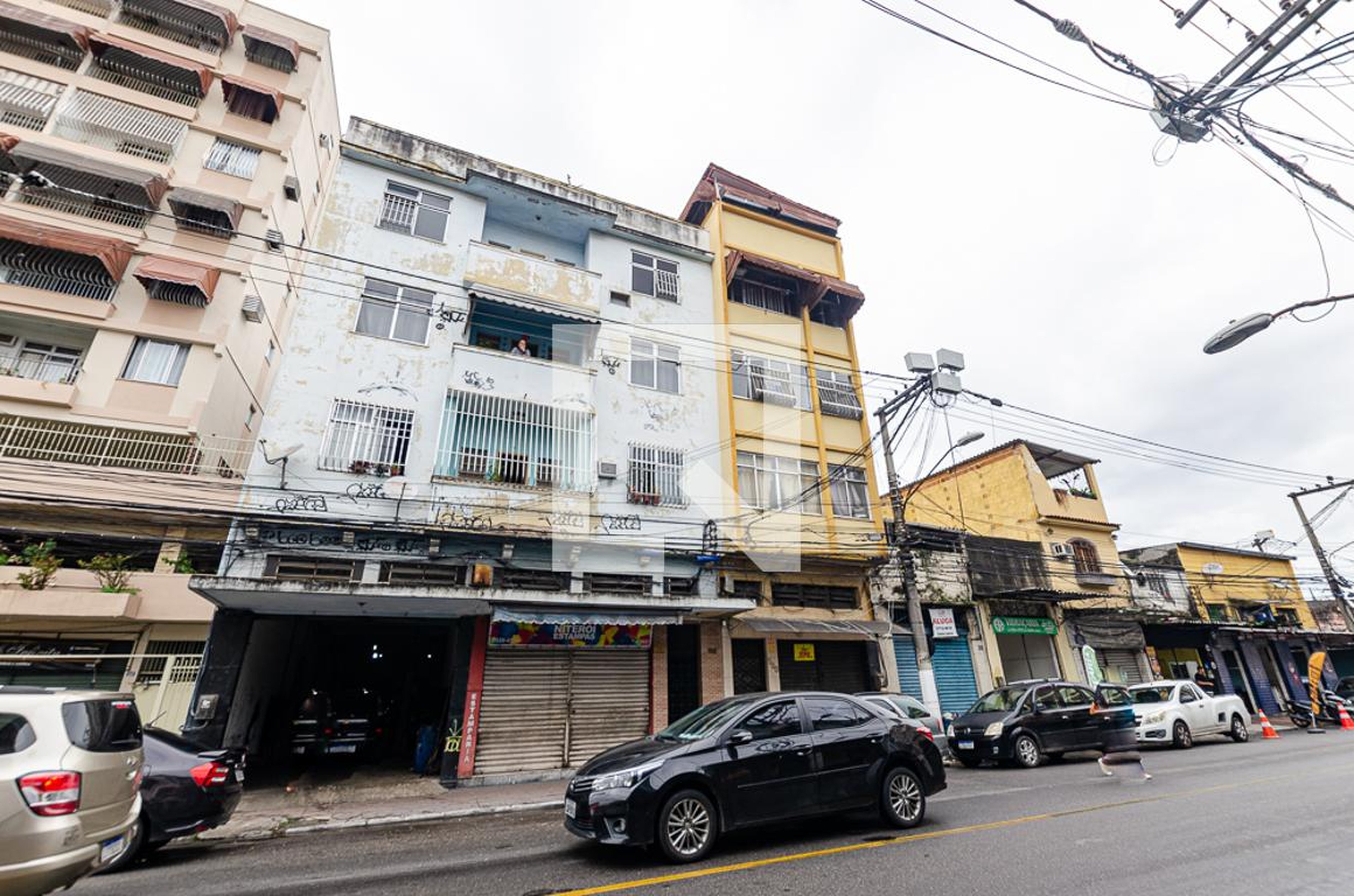 Fachada Condomínio em Rua General Castrioto, 500