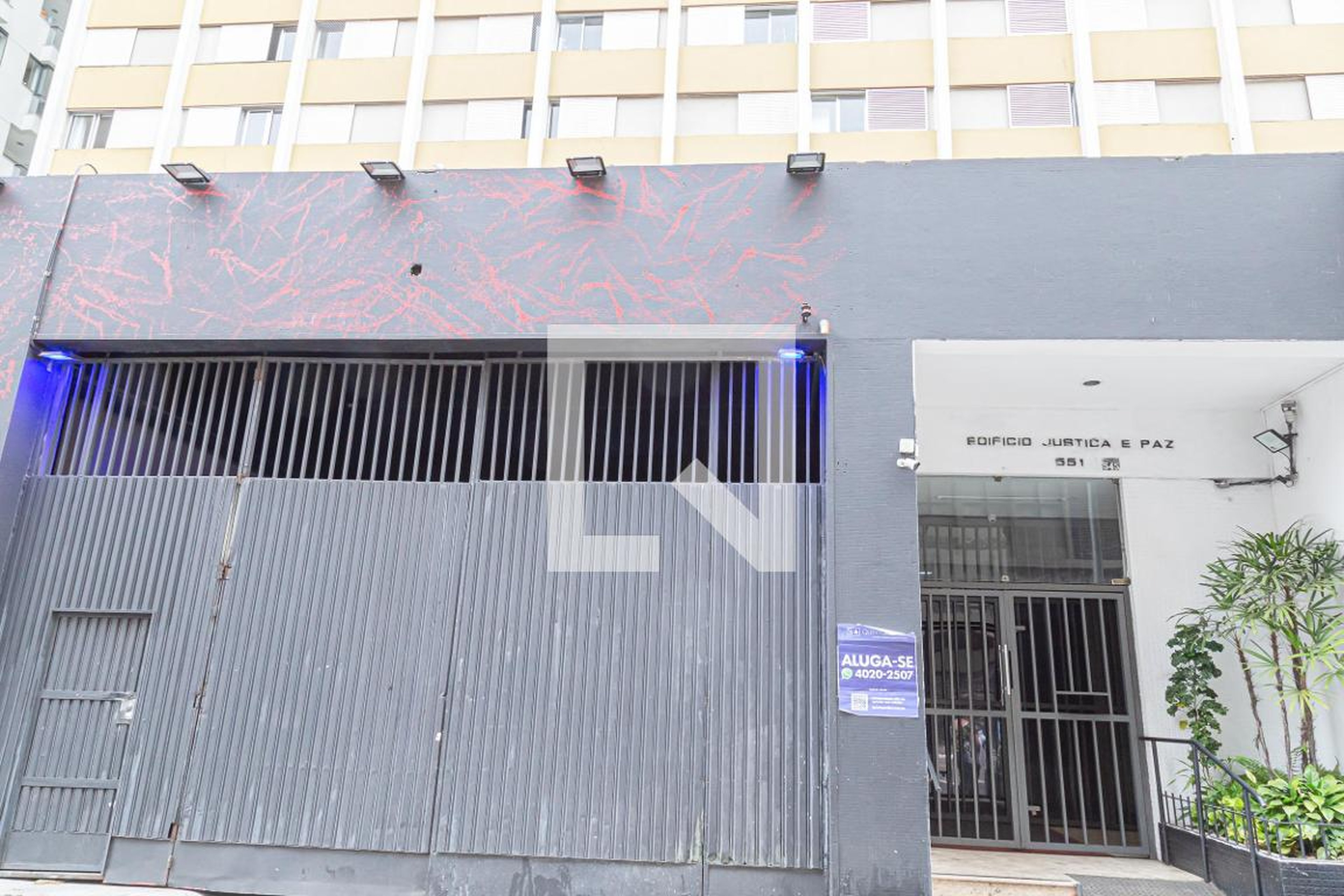 Fachada do Prédio Condomínio ED Justiça e PAZ