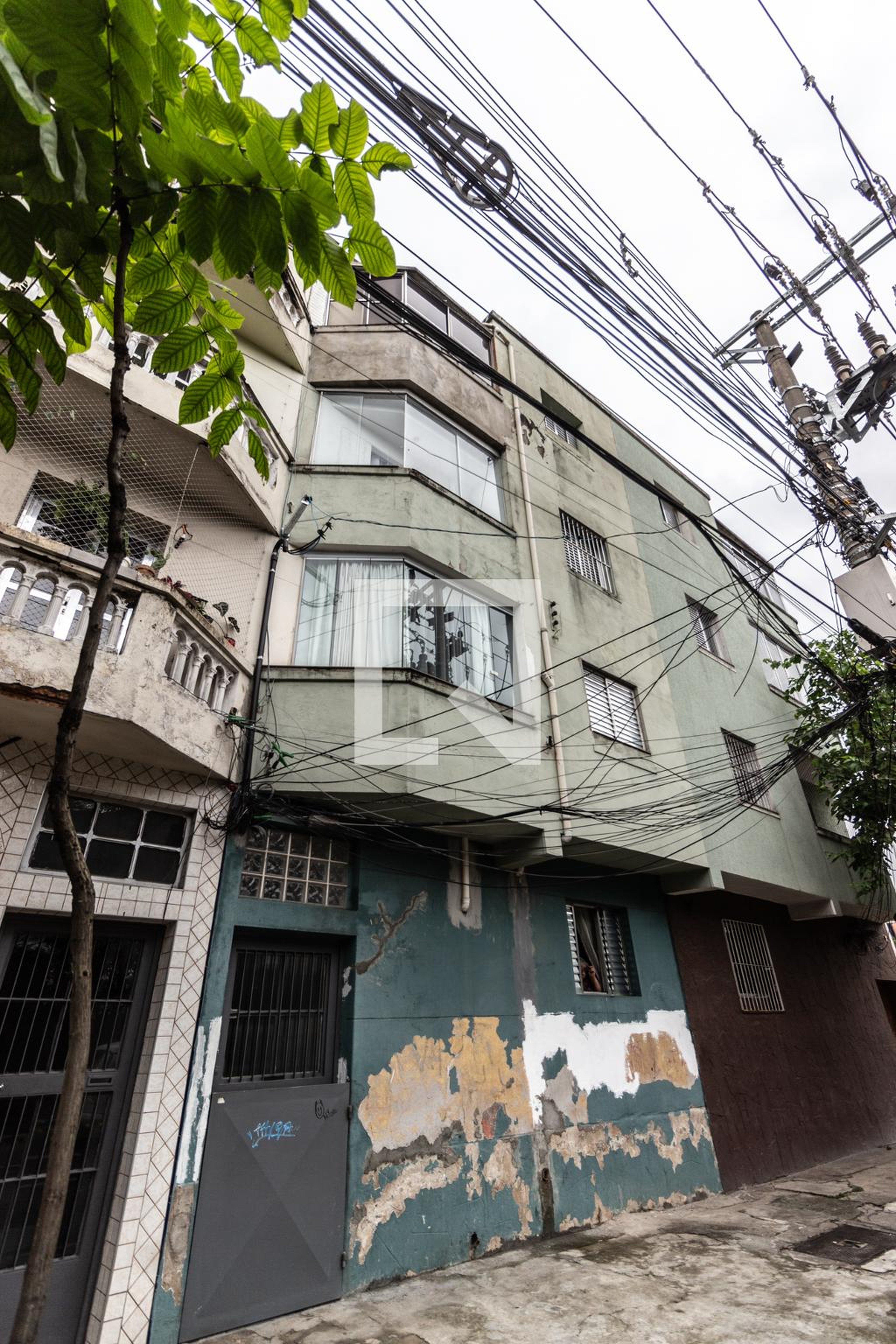 Fachada Condomínio em Rua Doutor Olavo Egídio, 1023