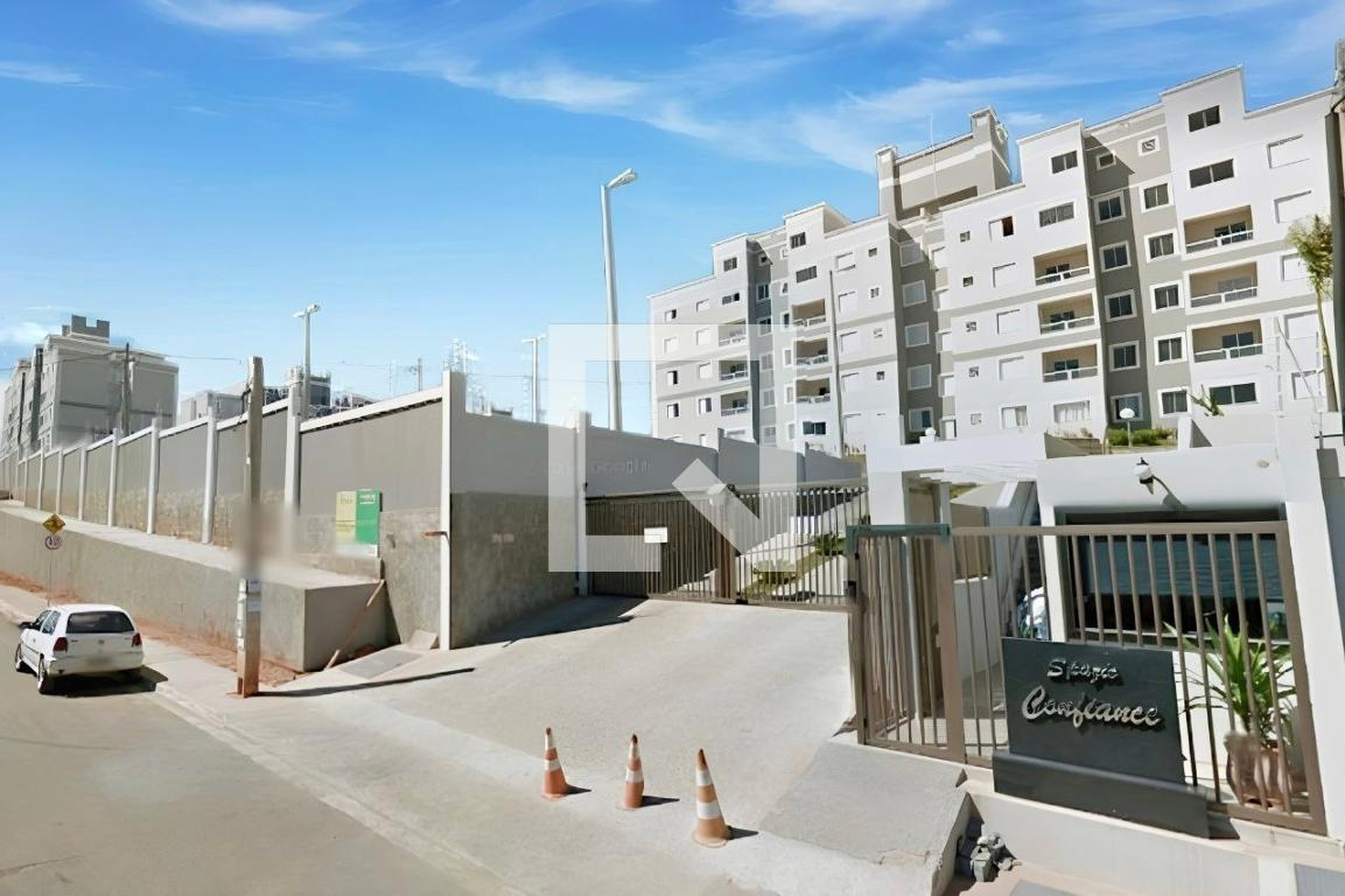 Fachada do condominio Condomínio Spazio Confiance