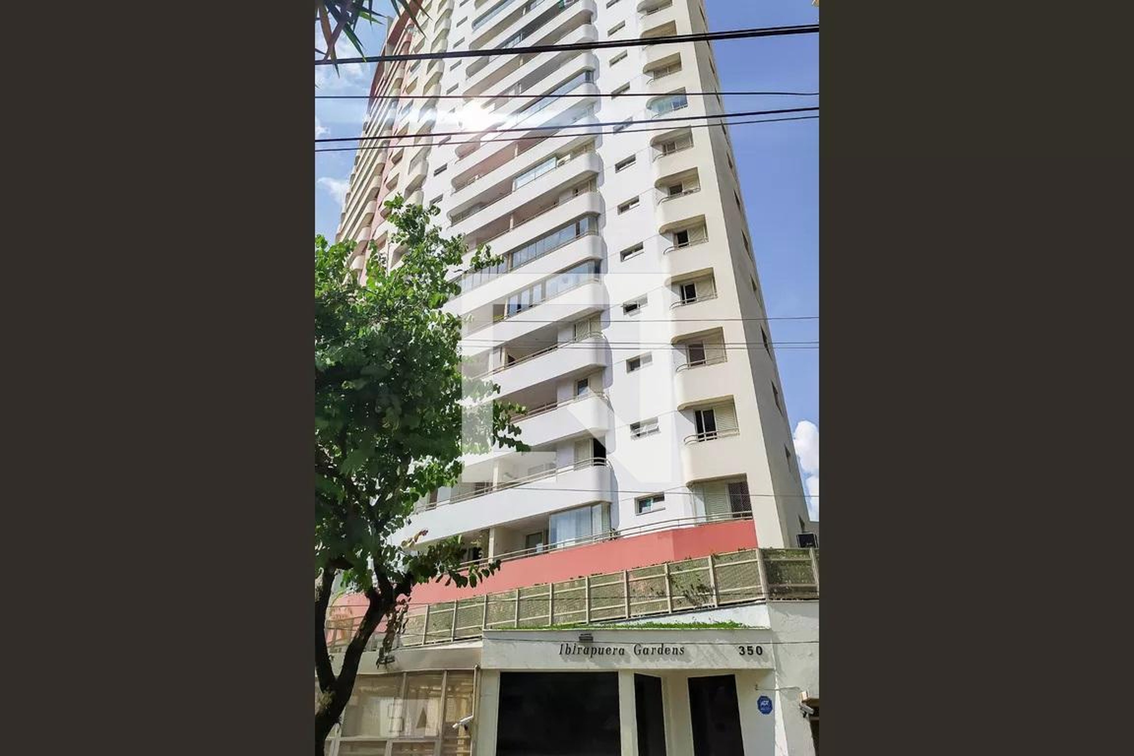 Fachada do Prédio Edifício Ibirapuera Gardens