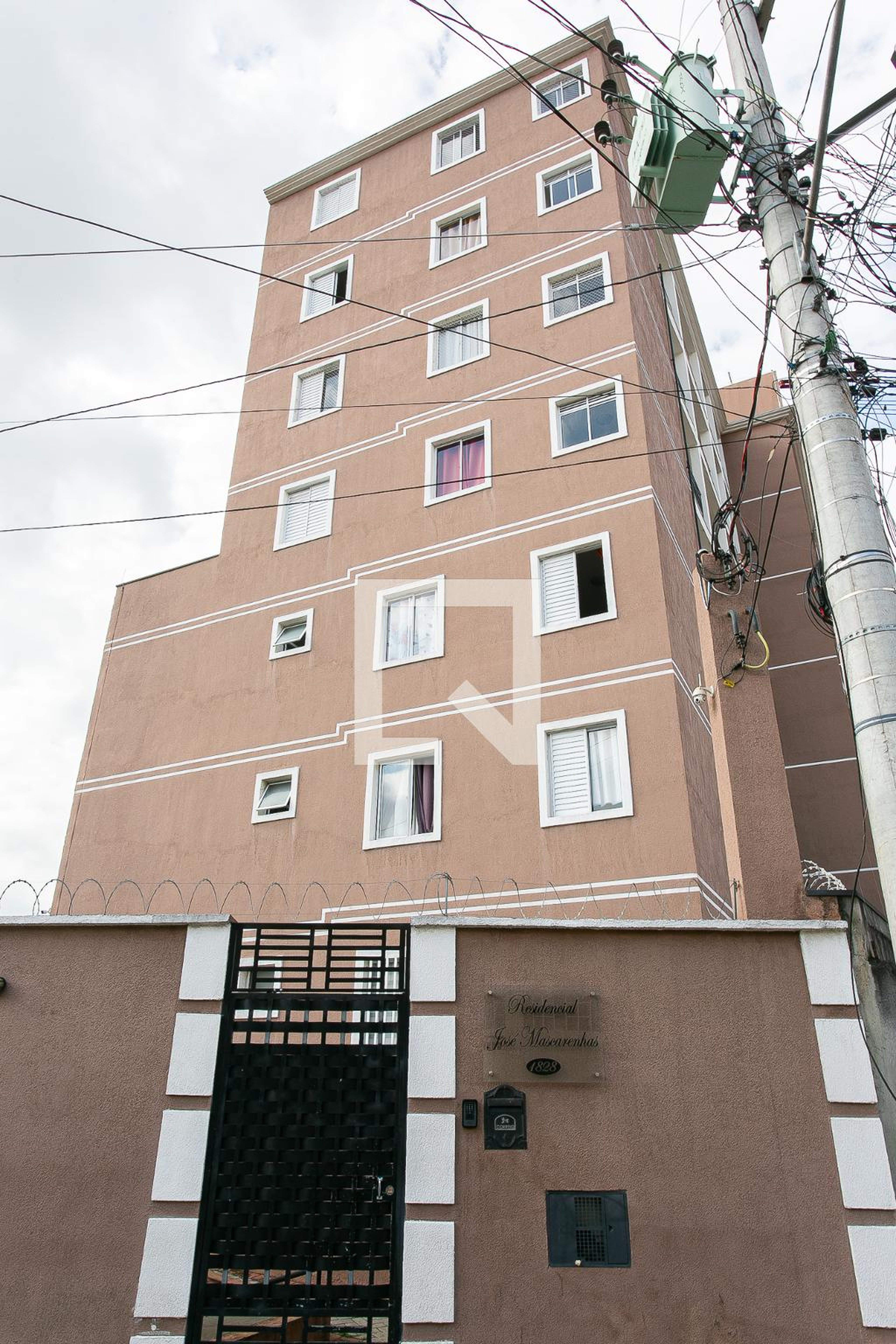 Fachada do Condomínio Residencial José Mascarenhas