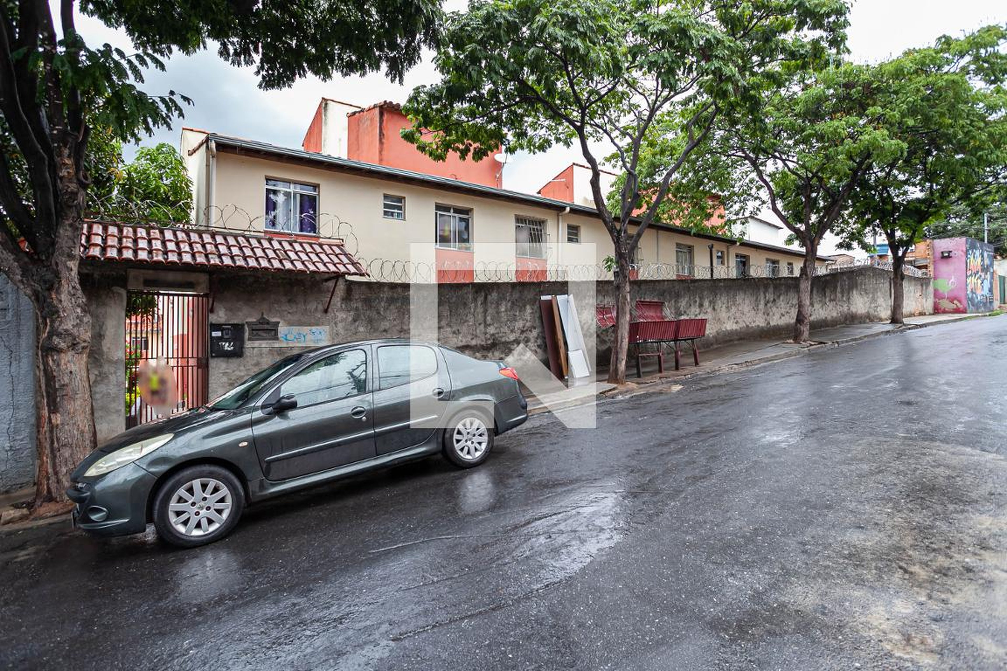 Fachada do condomínio Residencial Olhos D'Água