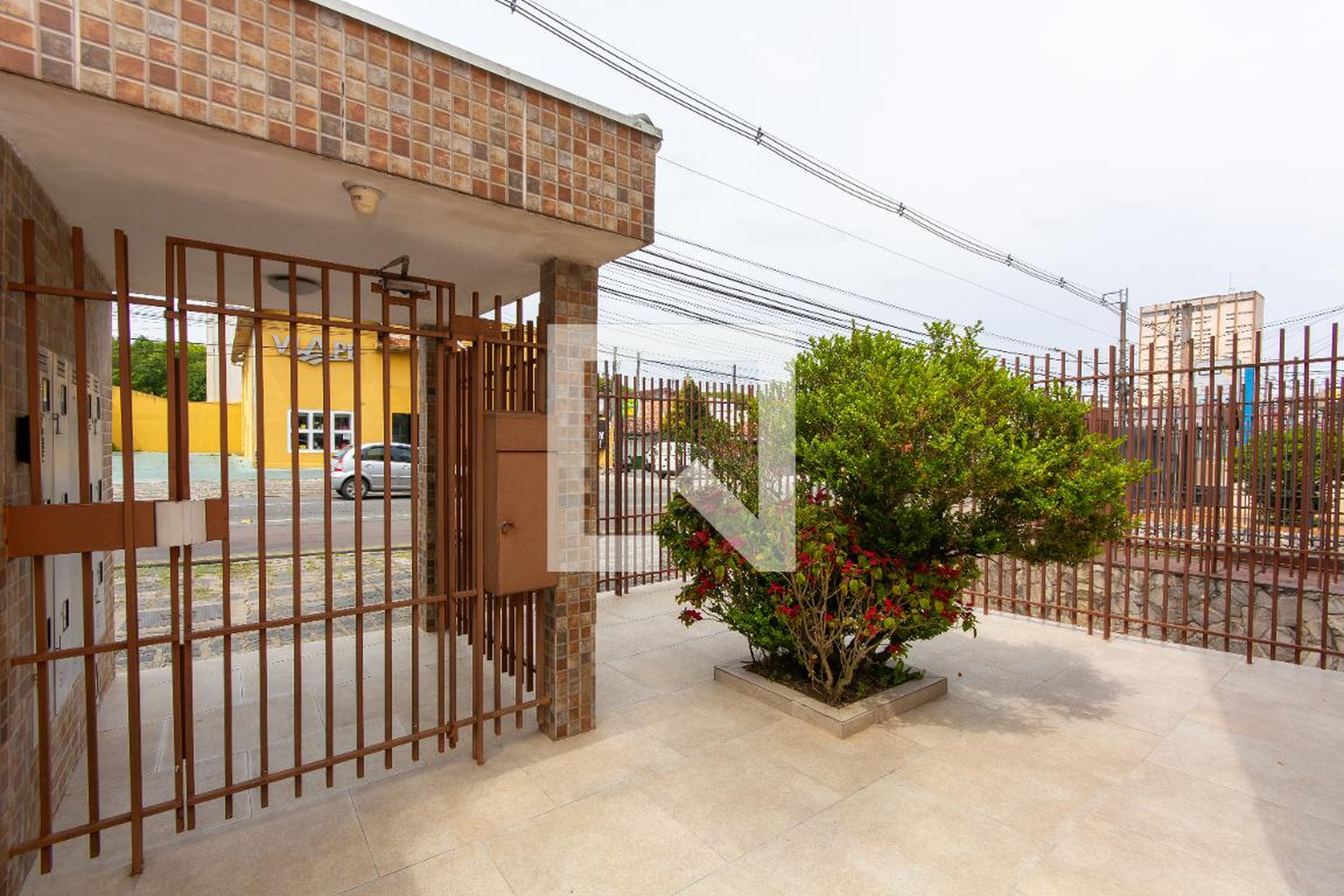 Entrada do prédio - Edifício Sibele