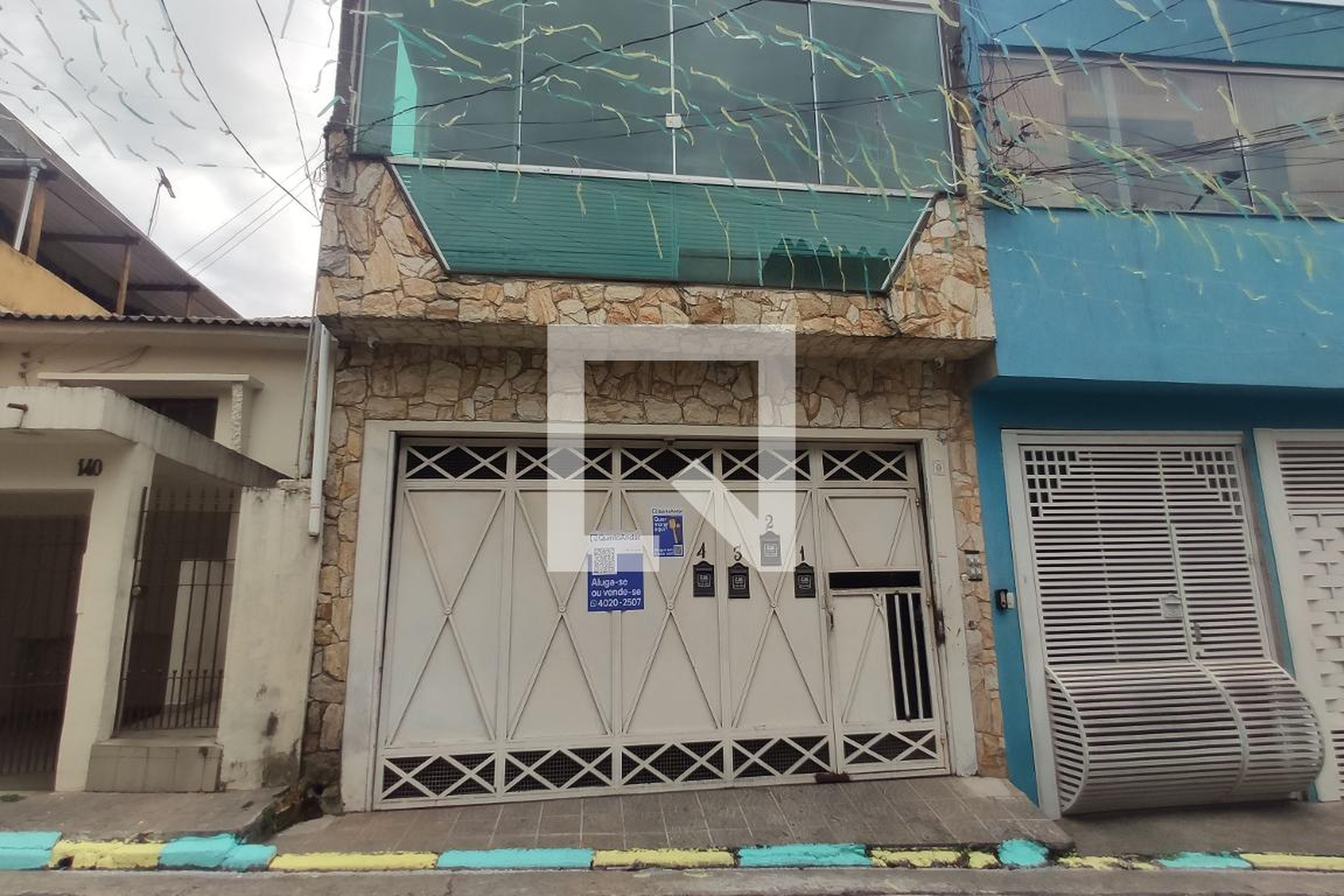 Fachada Condomínio em Rua Giácomo Adolfi, 139