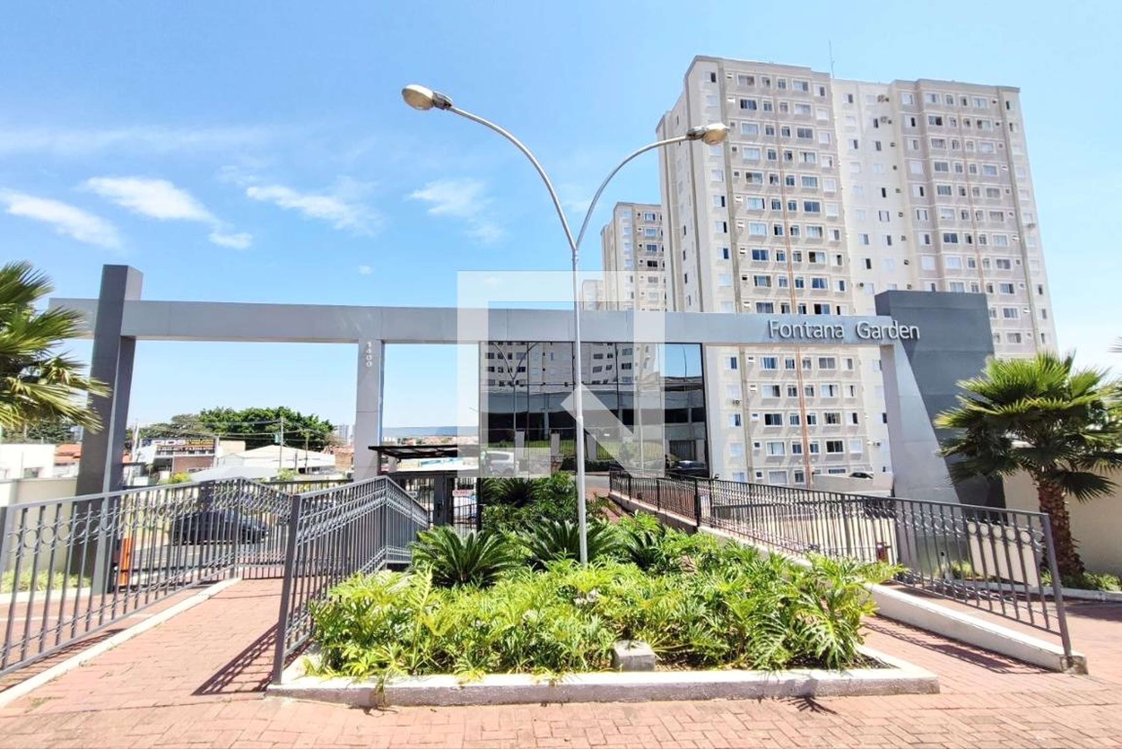 Fachada do condominio Condomínio Fontana Garden