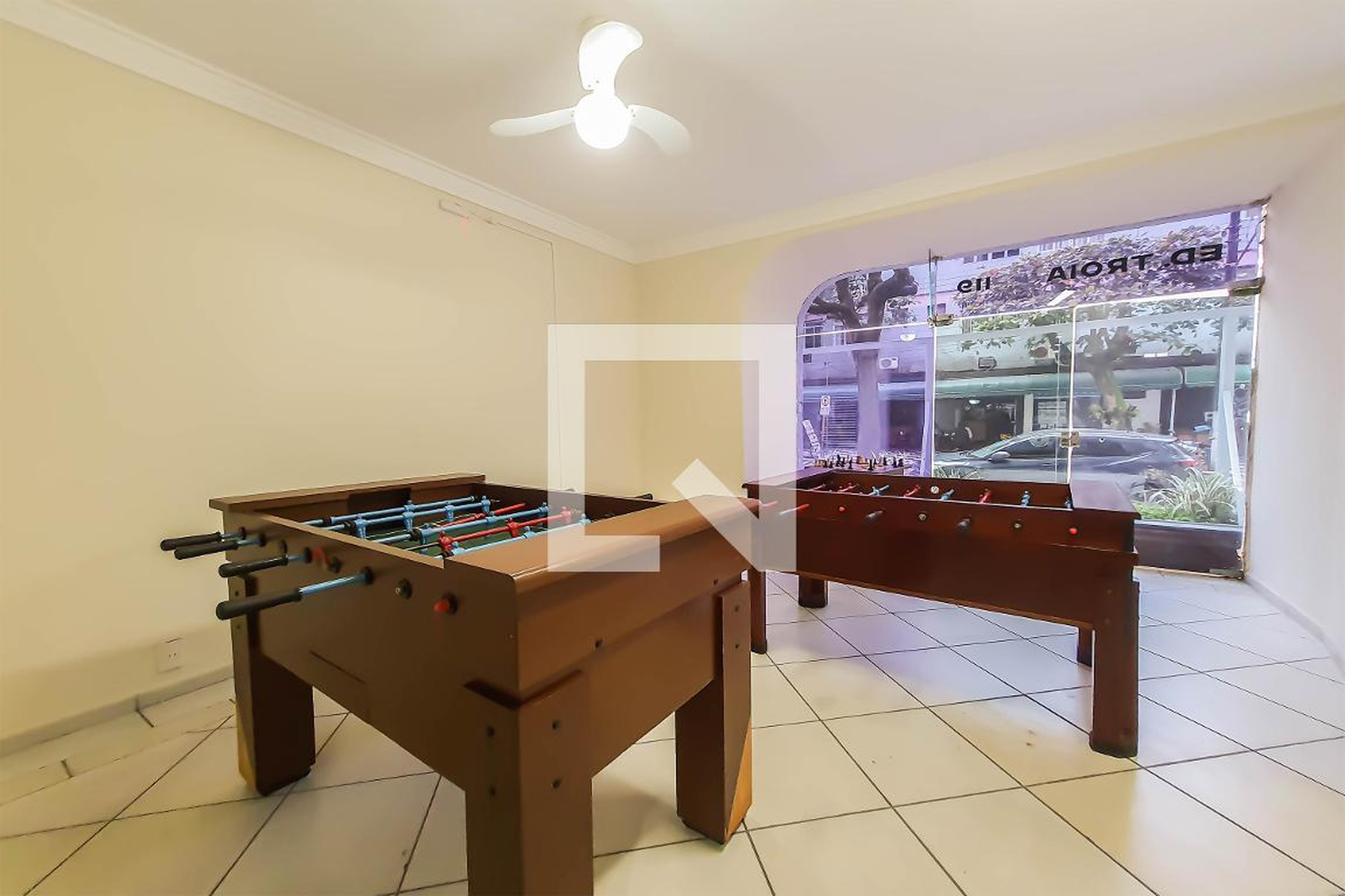 Salão de jogos - Troia