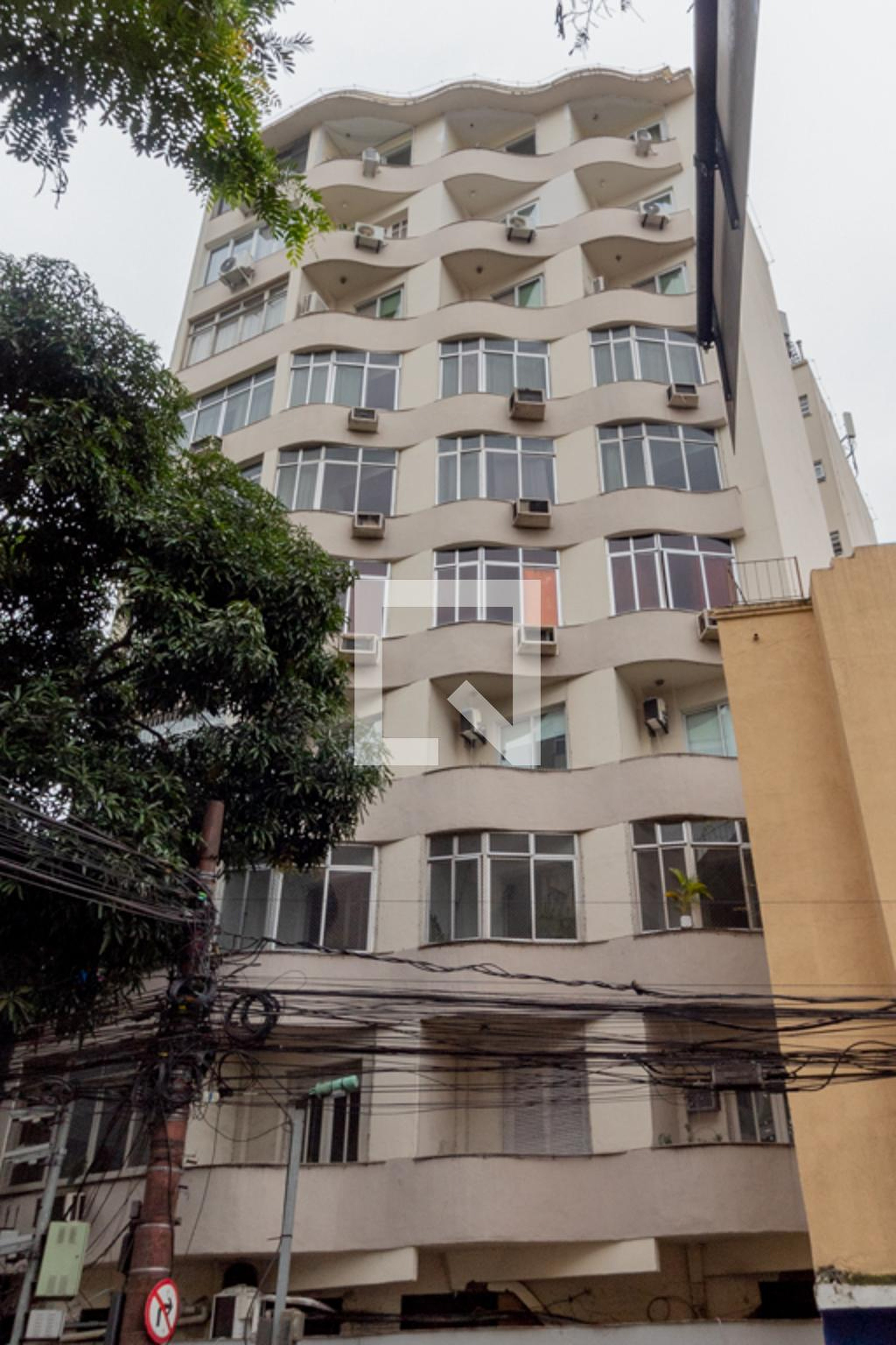 Fachada Edifício A Rua Humaitá 144