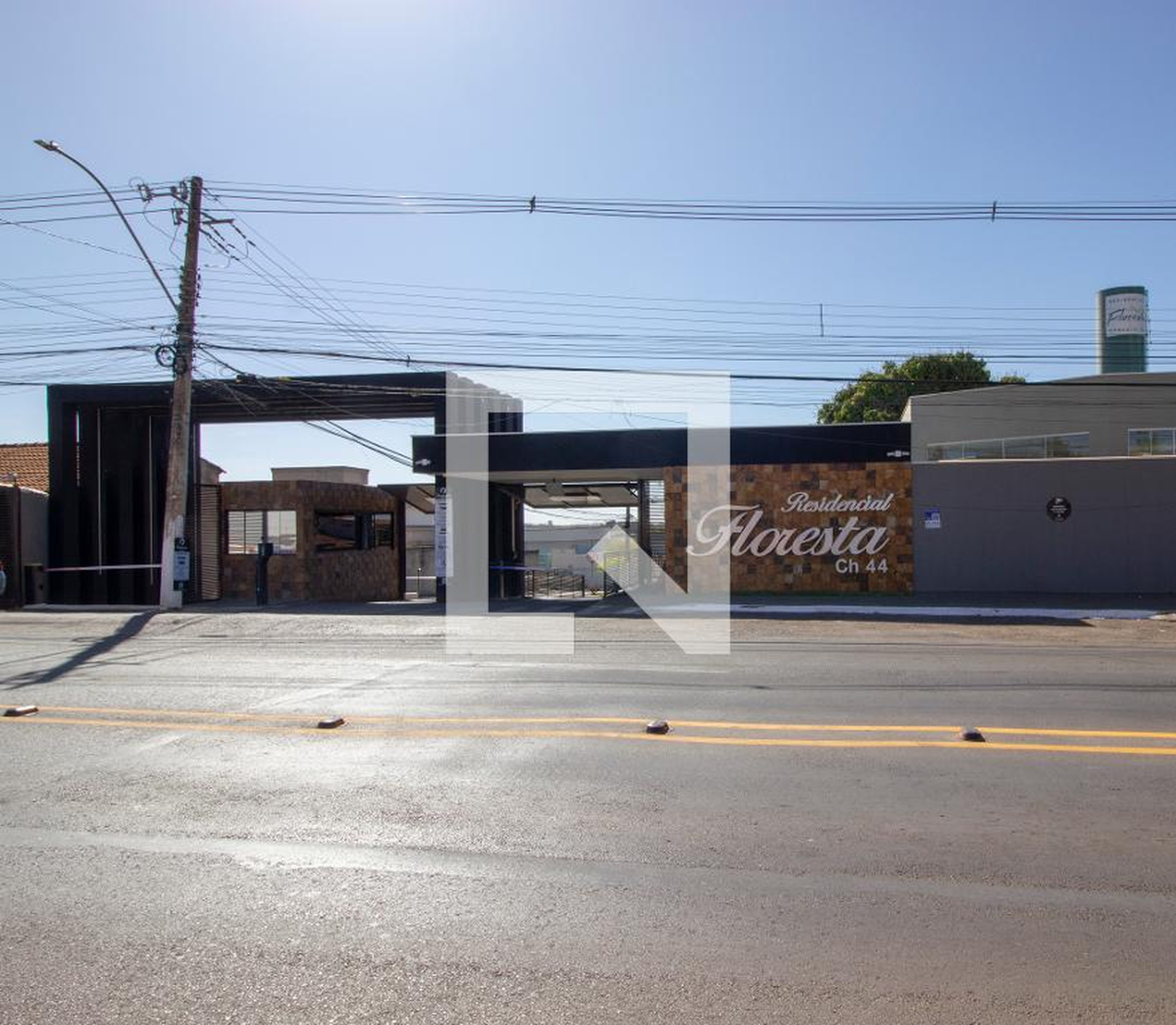 Fachada Condomínio em Rua 3 Chácara 44, lote 1 