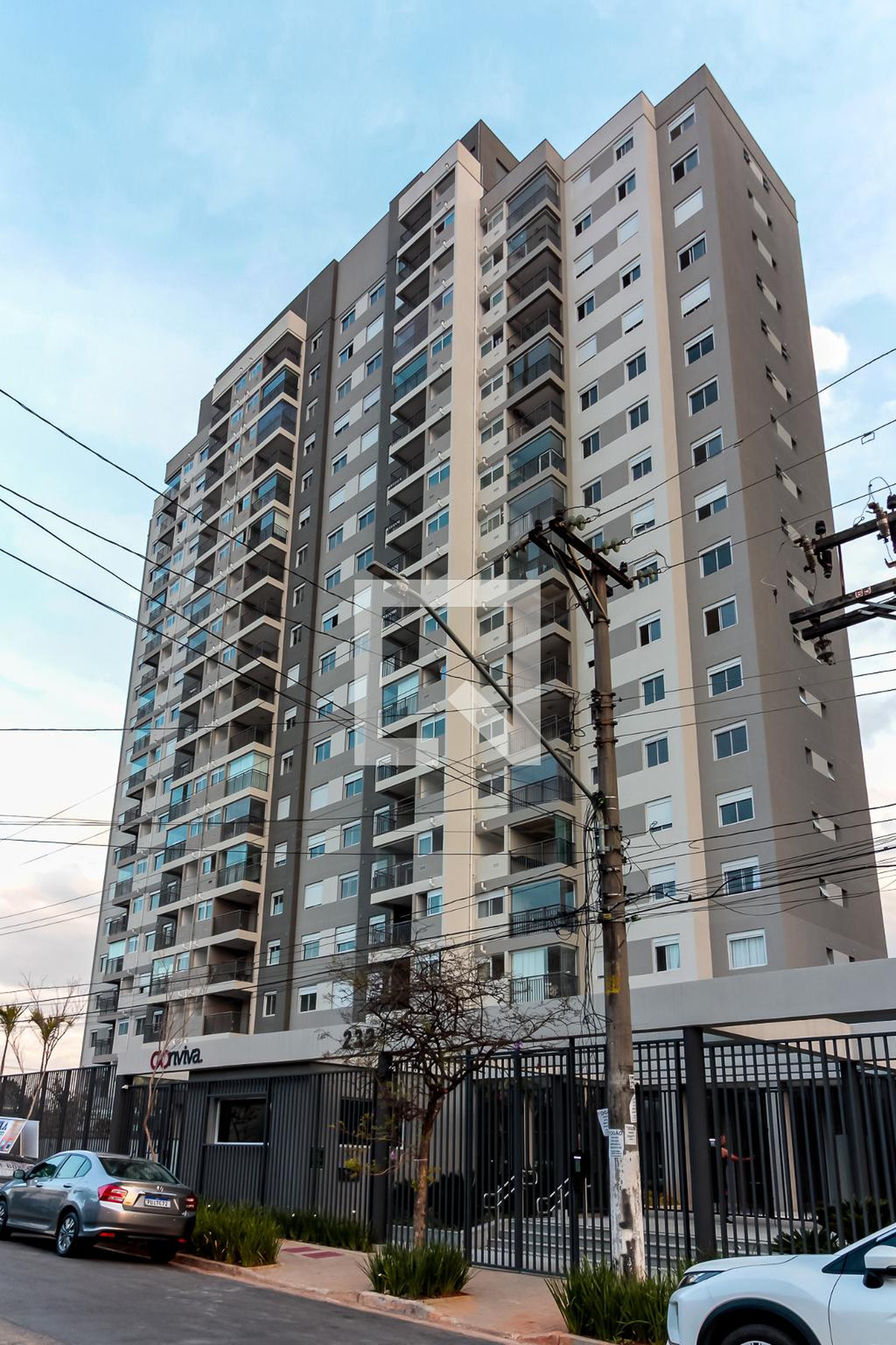 Fachada do Condomínio Condomínio Conviva