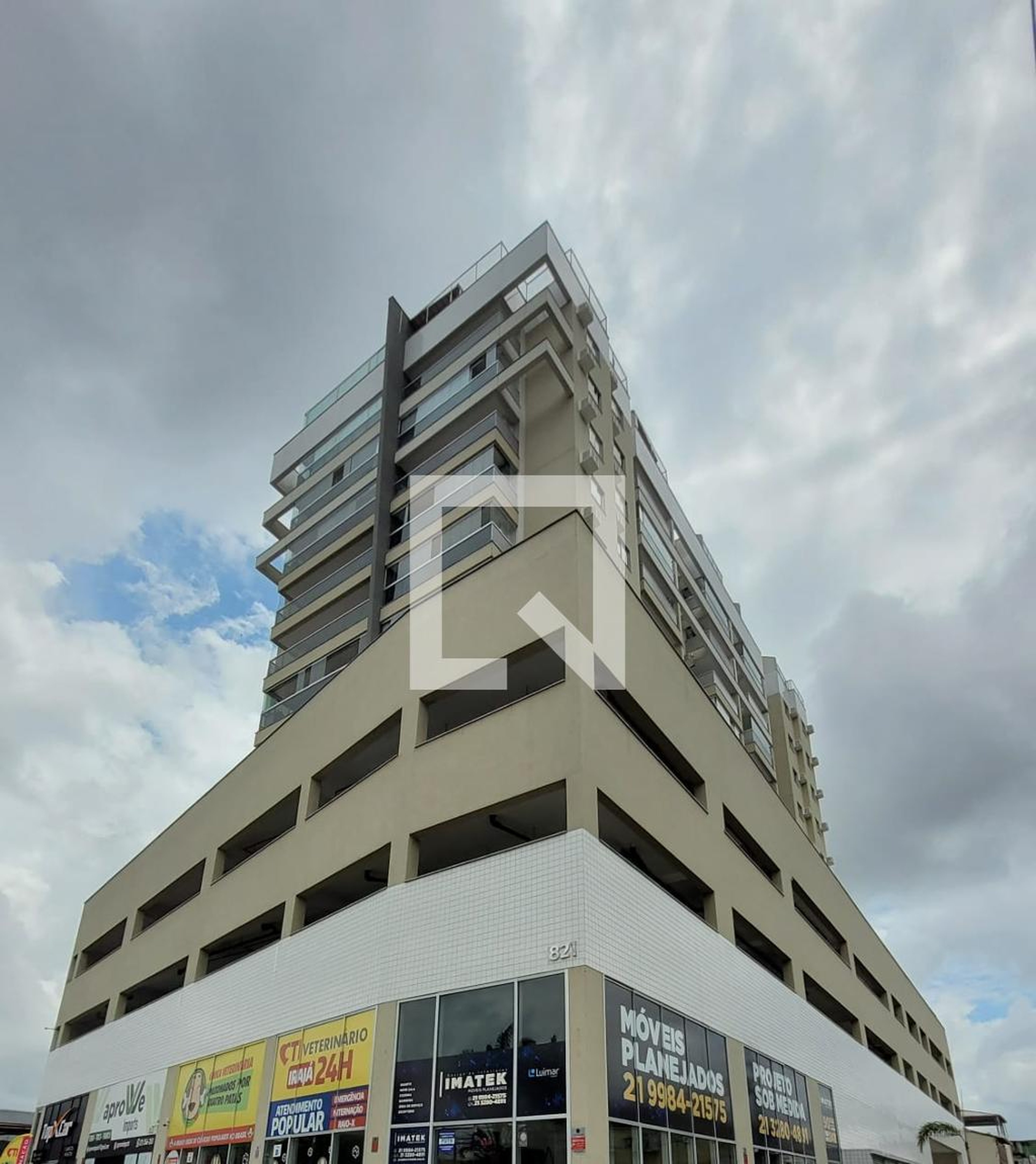 Fachada do Predio Condomínio Now Smart Residence Irajá