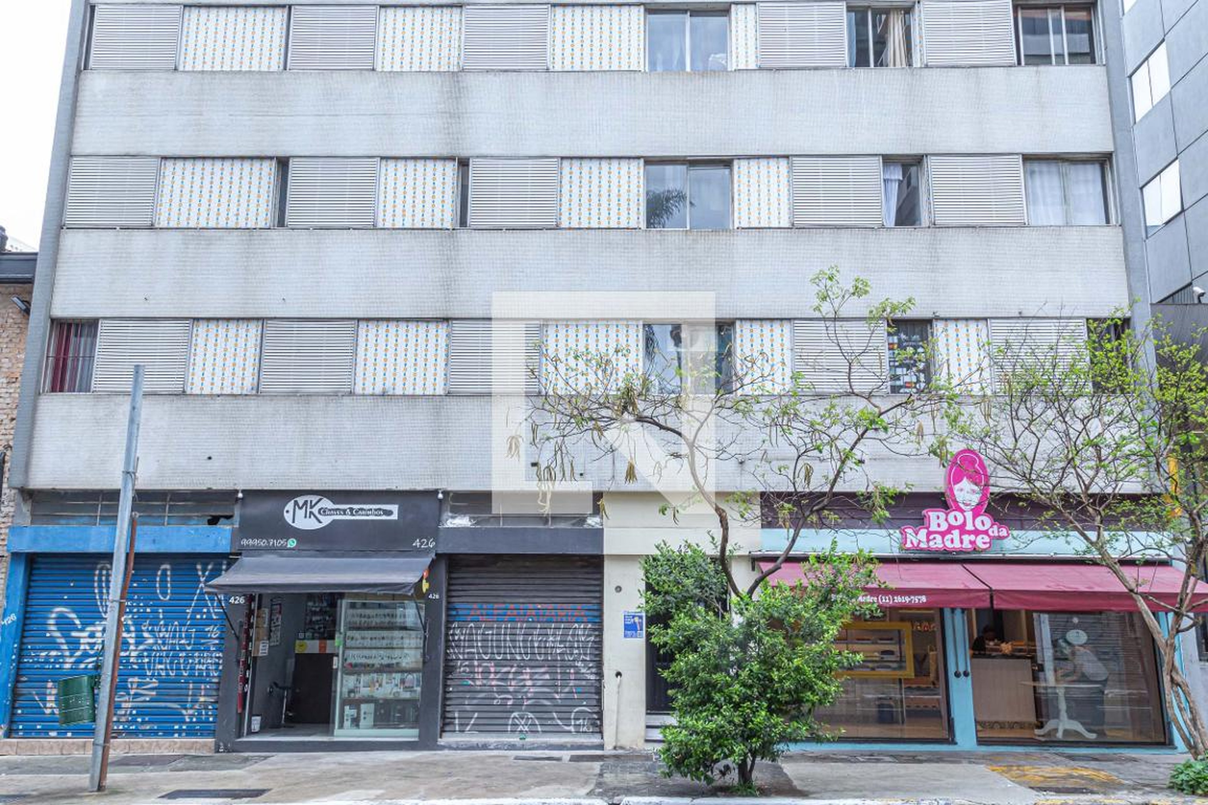 Fachada do Prédio Edifício Alto Da Consolação