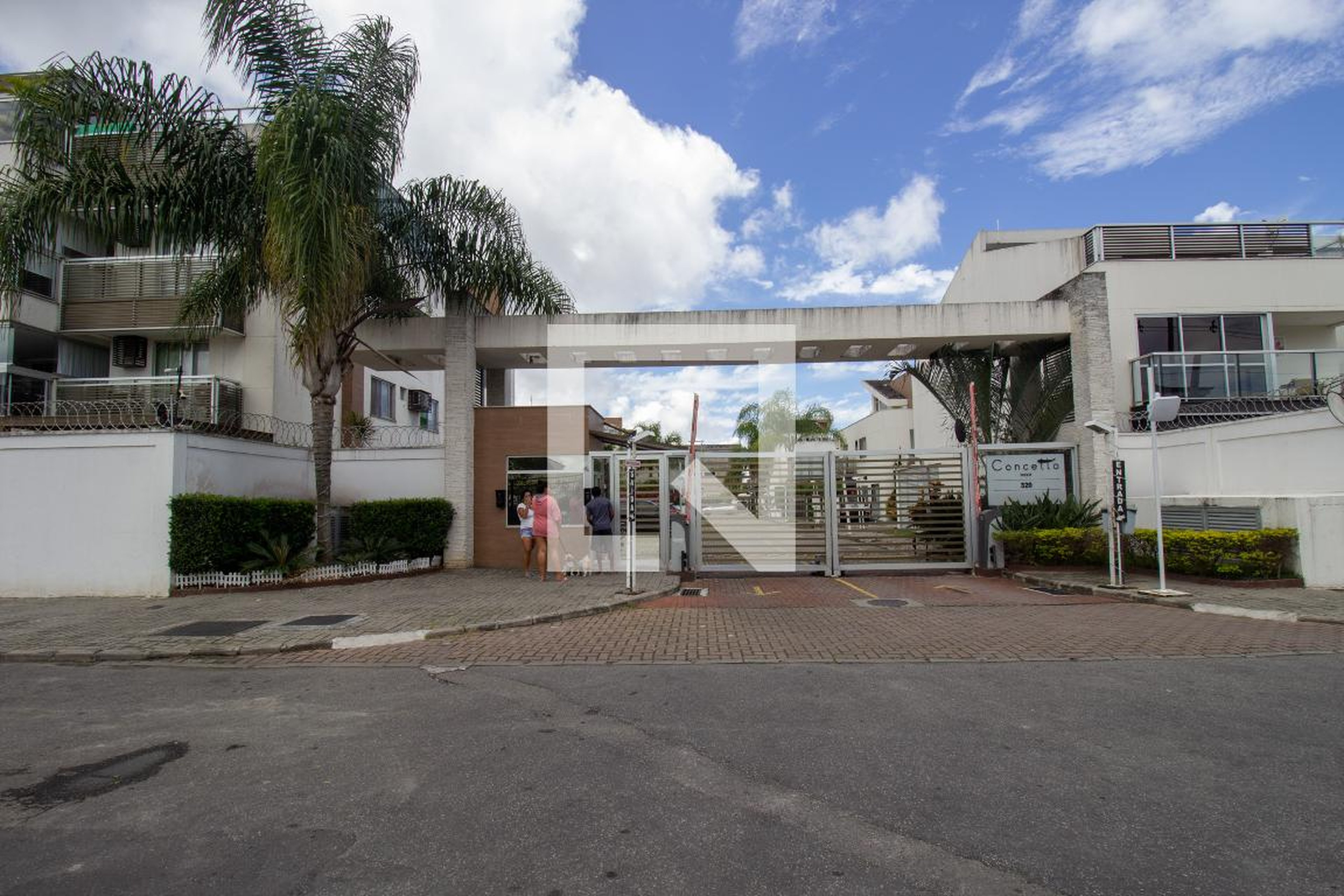 Fachada do Condomínio Condomínio Concetto Nero