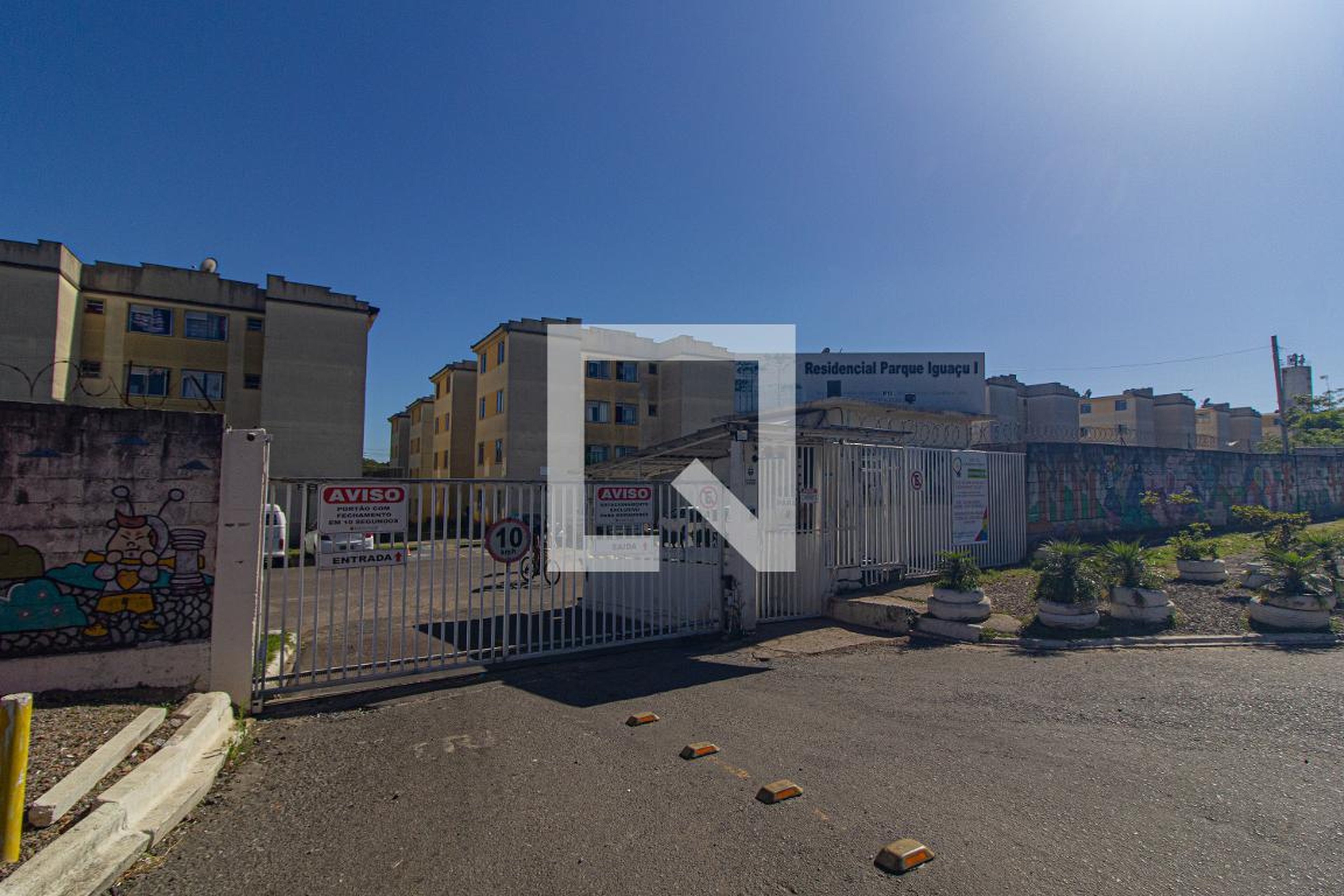 Fachada do Condominio Residencial Parque Iguaçu I